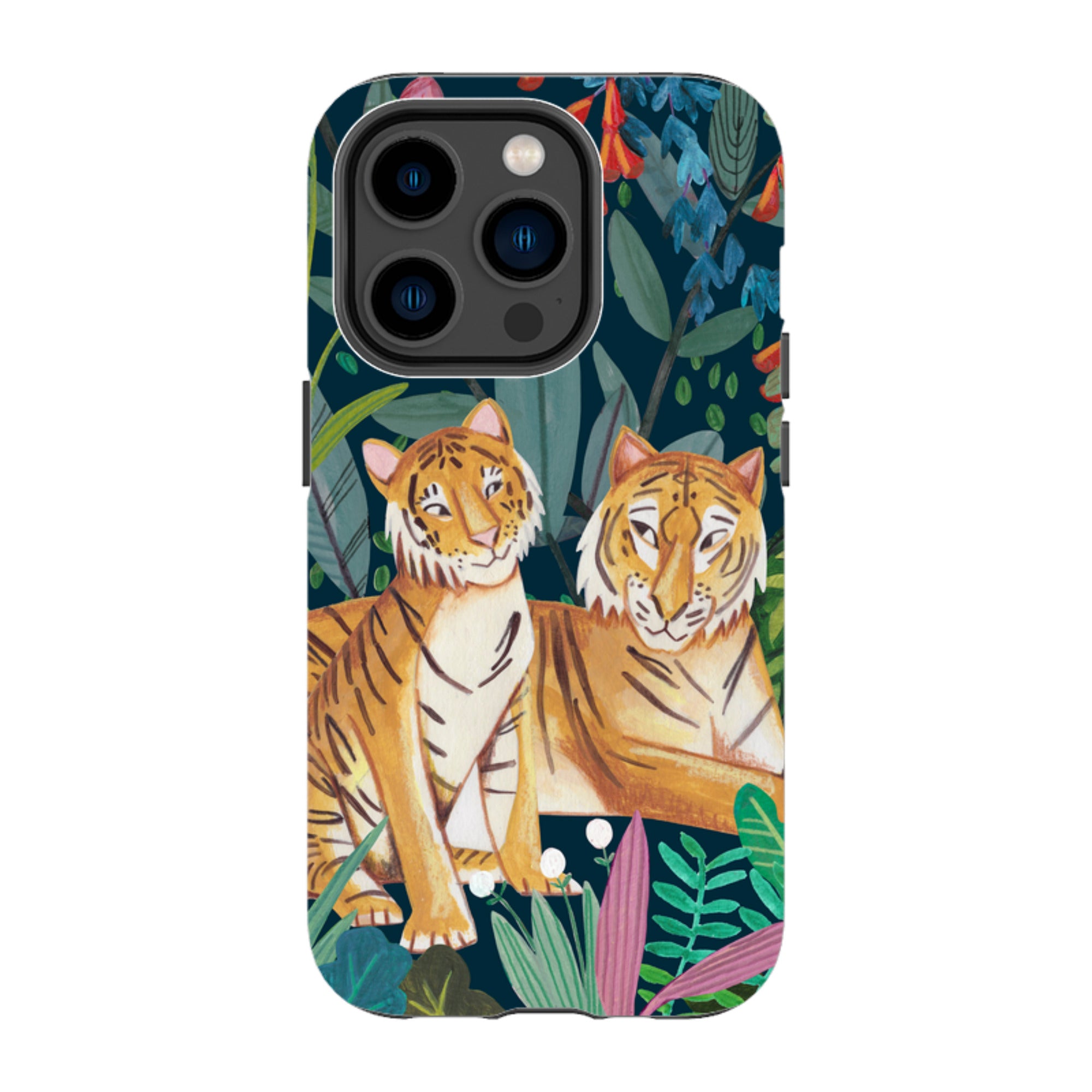 iPhone MagSafe Tough Case -  Tiger By Caroline Bonne Muller