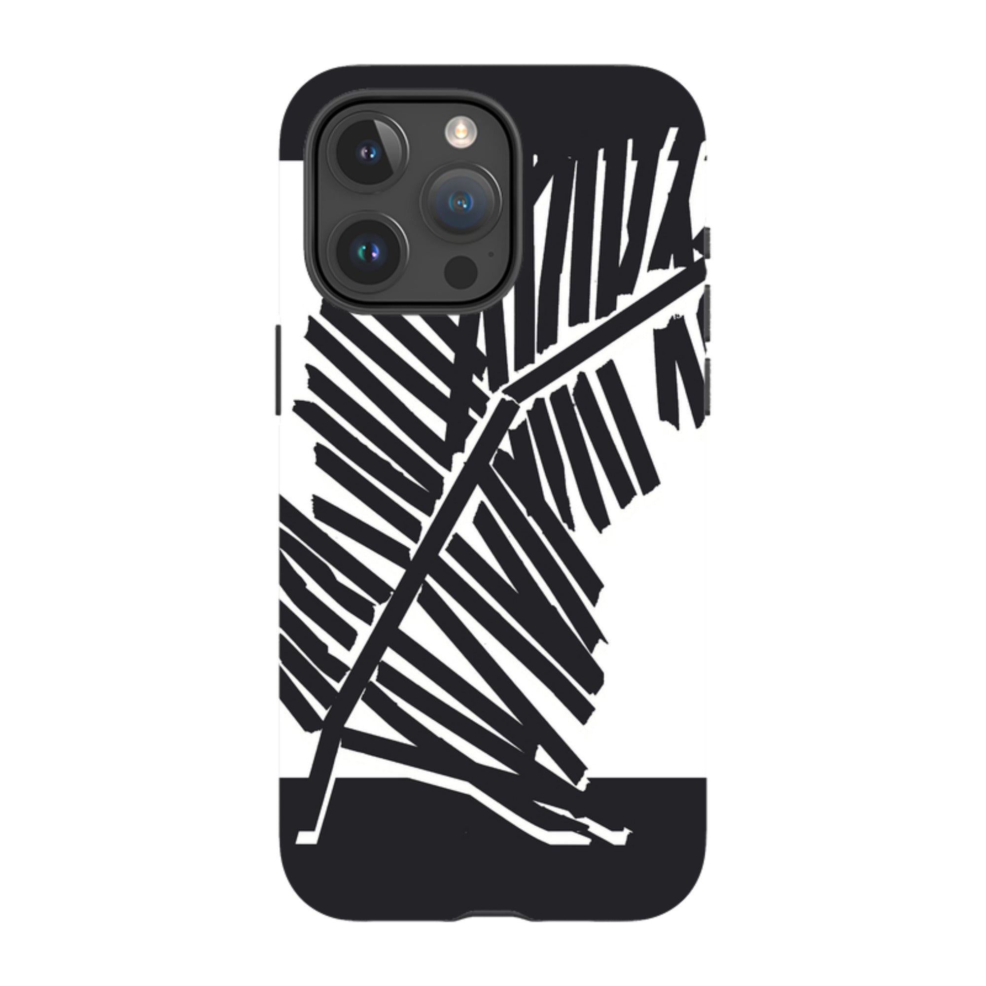 iPhone Tough Case - Palm Moon Silhouette By Kitty Joseph