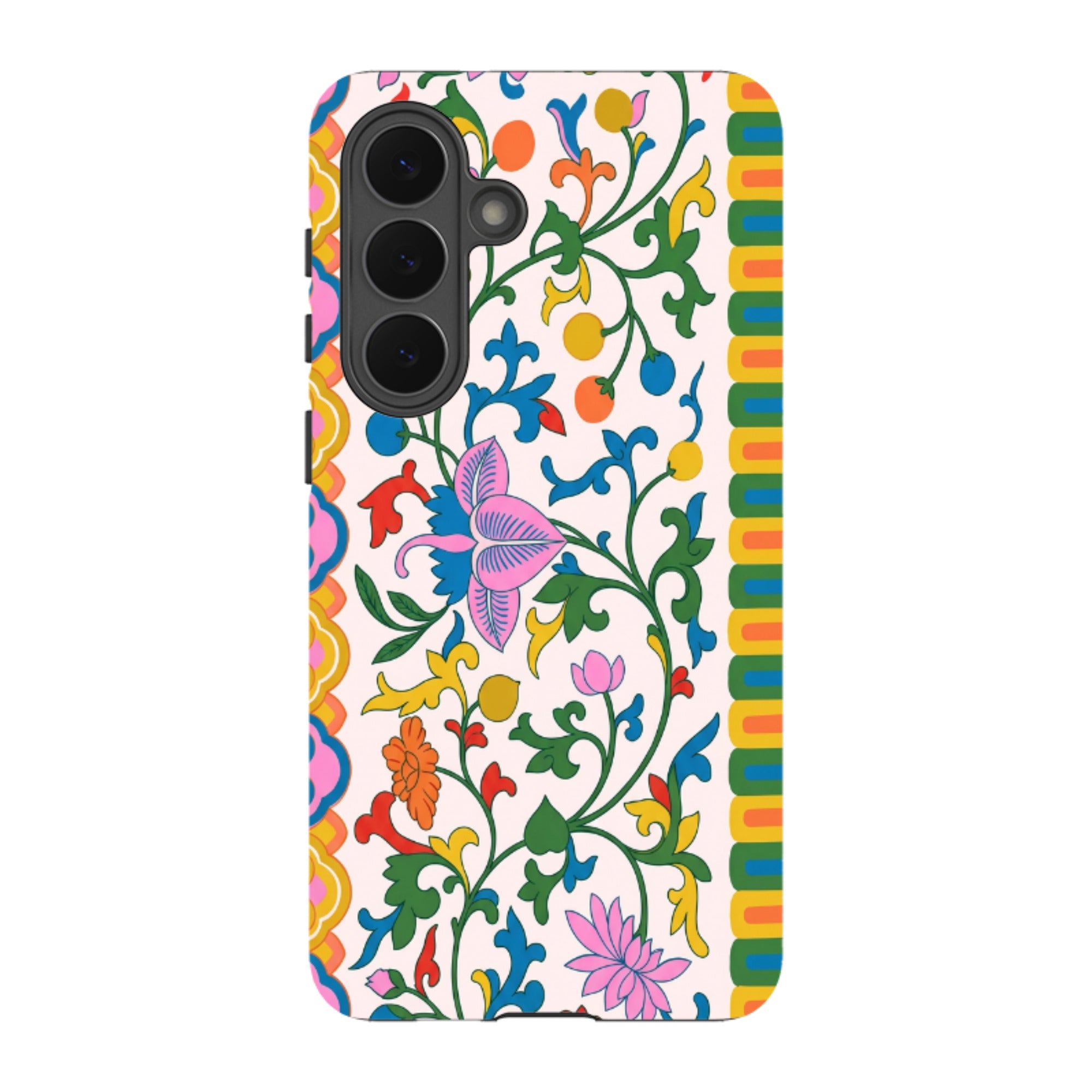 Samsung Tough Case - Vintage Asian Silk Tapestry