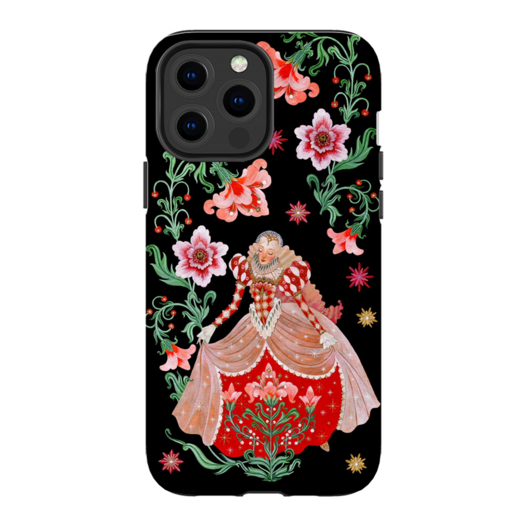 iPhone Tough  Case - Nine Ladies Dancing By Maria Matos