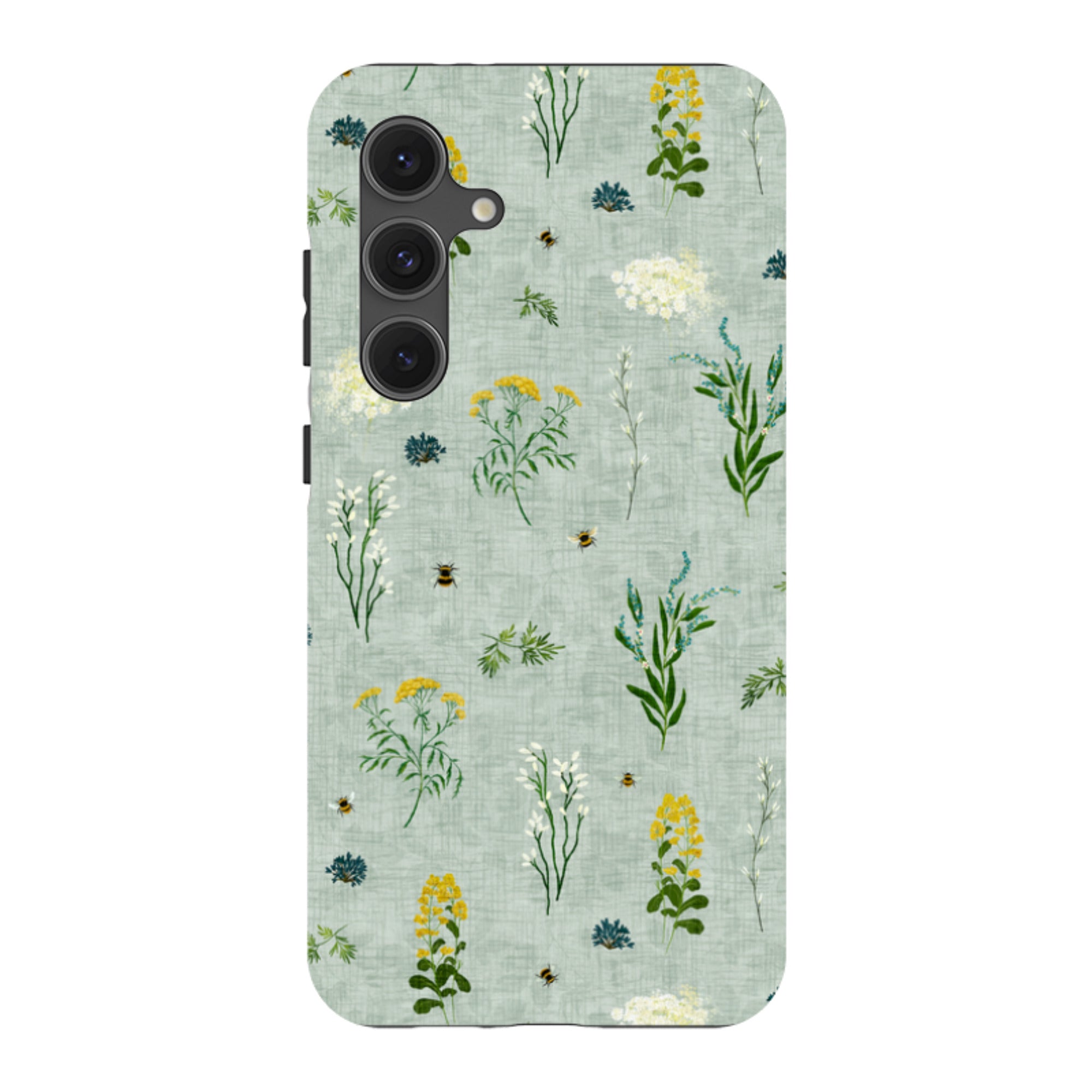 Samsung Tough  Case - Song Bird Florals and Bees By Katherine Quinn