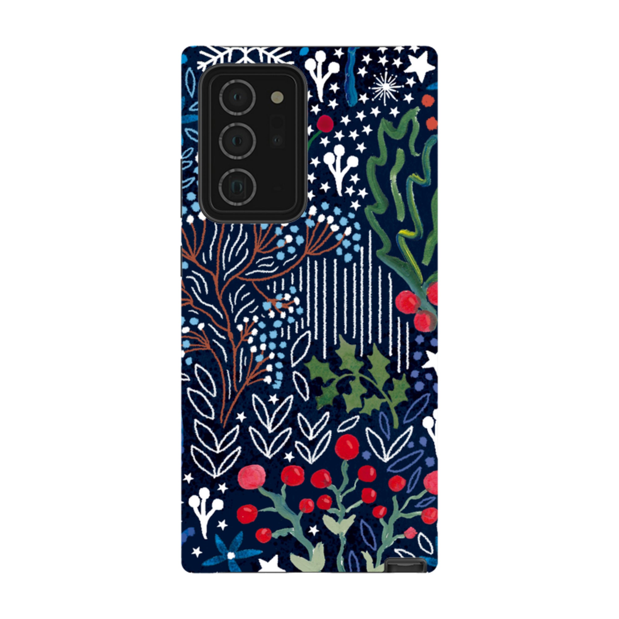 Samsung Tough Case - Winter Flowers II By Emma Frances Grant