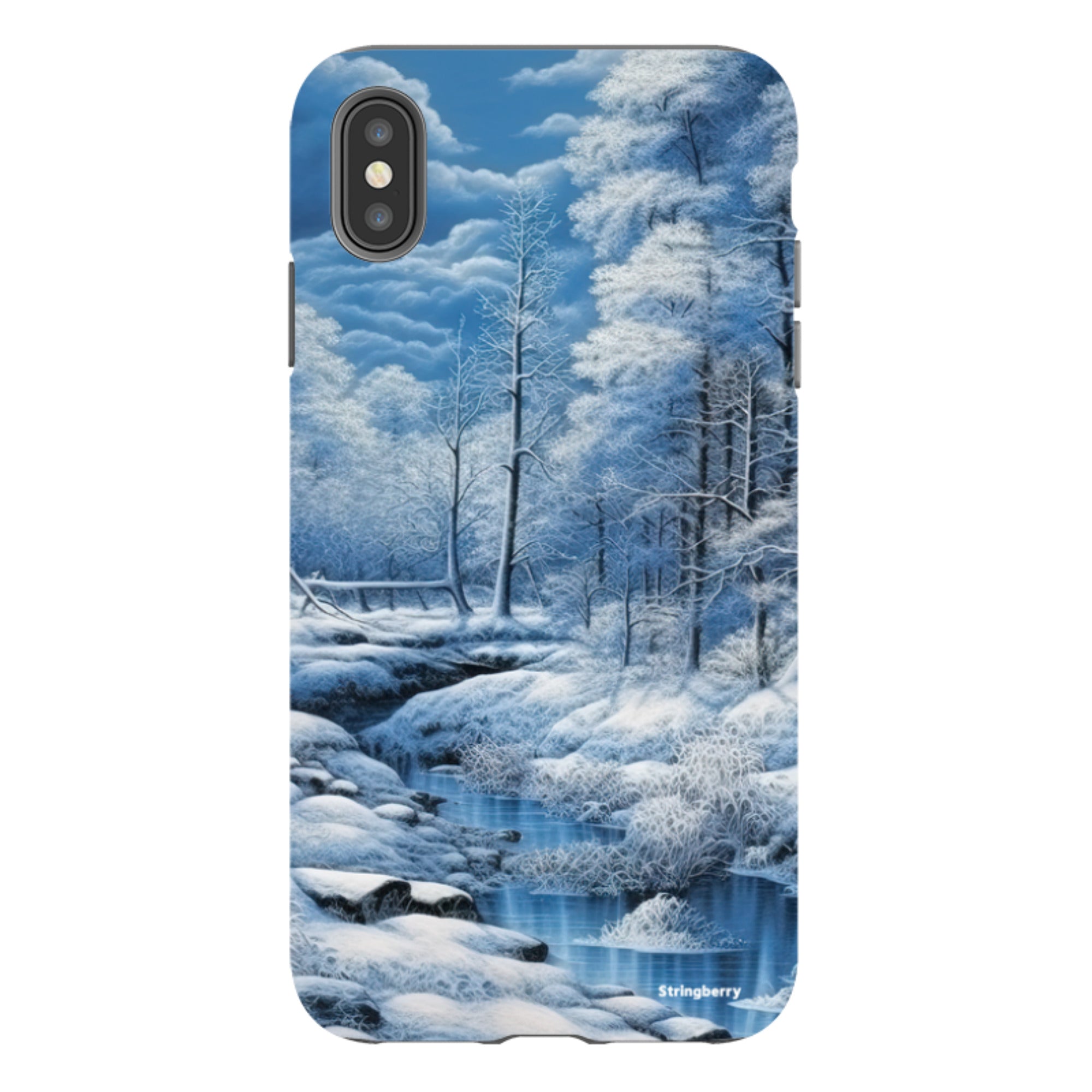 iPhone Tough Case - Blue Winter