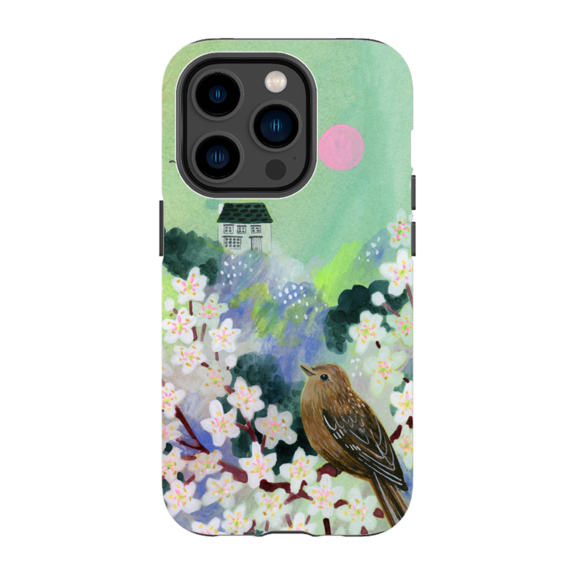 iPhone Tough Case - Blackthorn in the Valley By Lee Foster Wilson