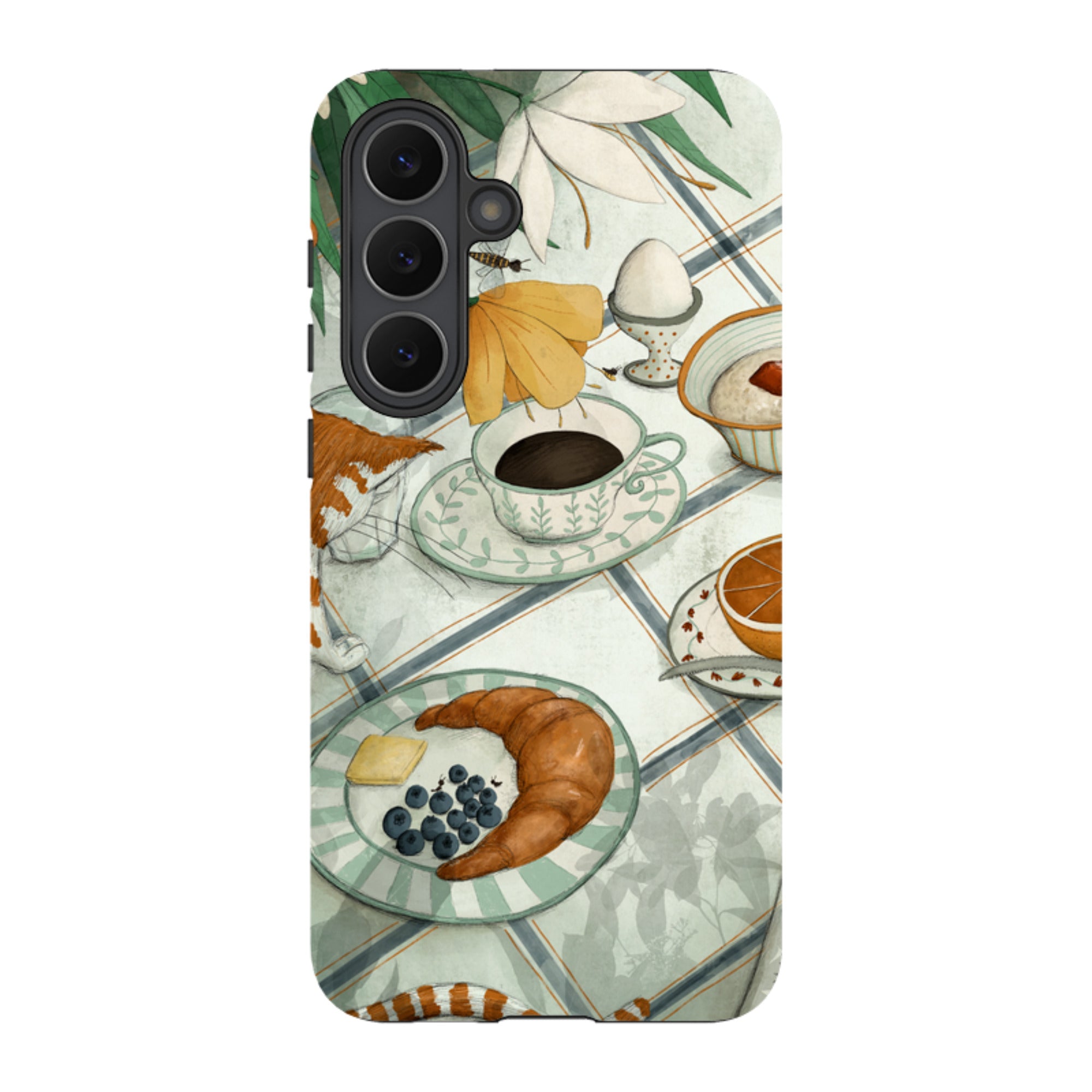 Samsung Tough Case - Hungry Friends By Maja Lindberg