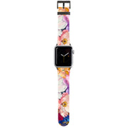 Summer Floral Saffron Apple Watch Strap
