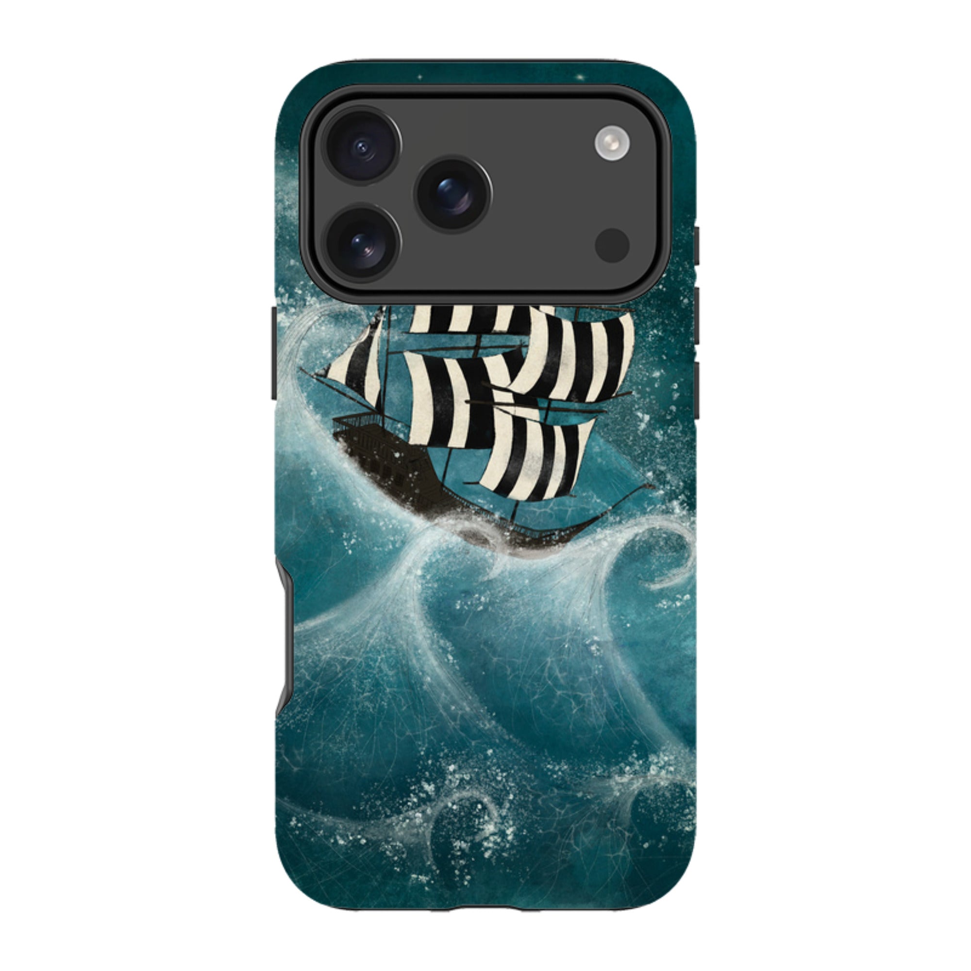iPhone Tough Case - Face The Storm By Maja Lindberg