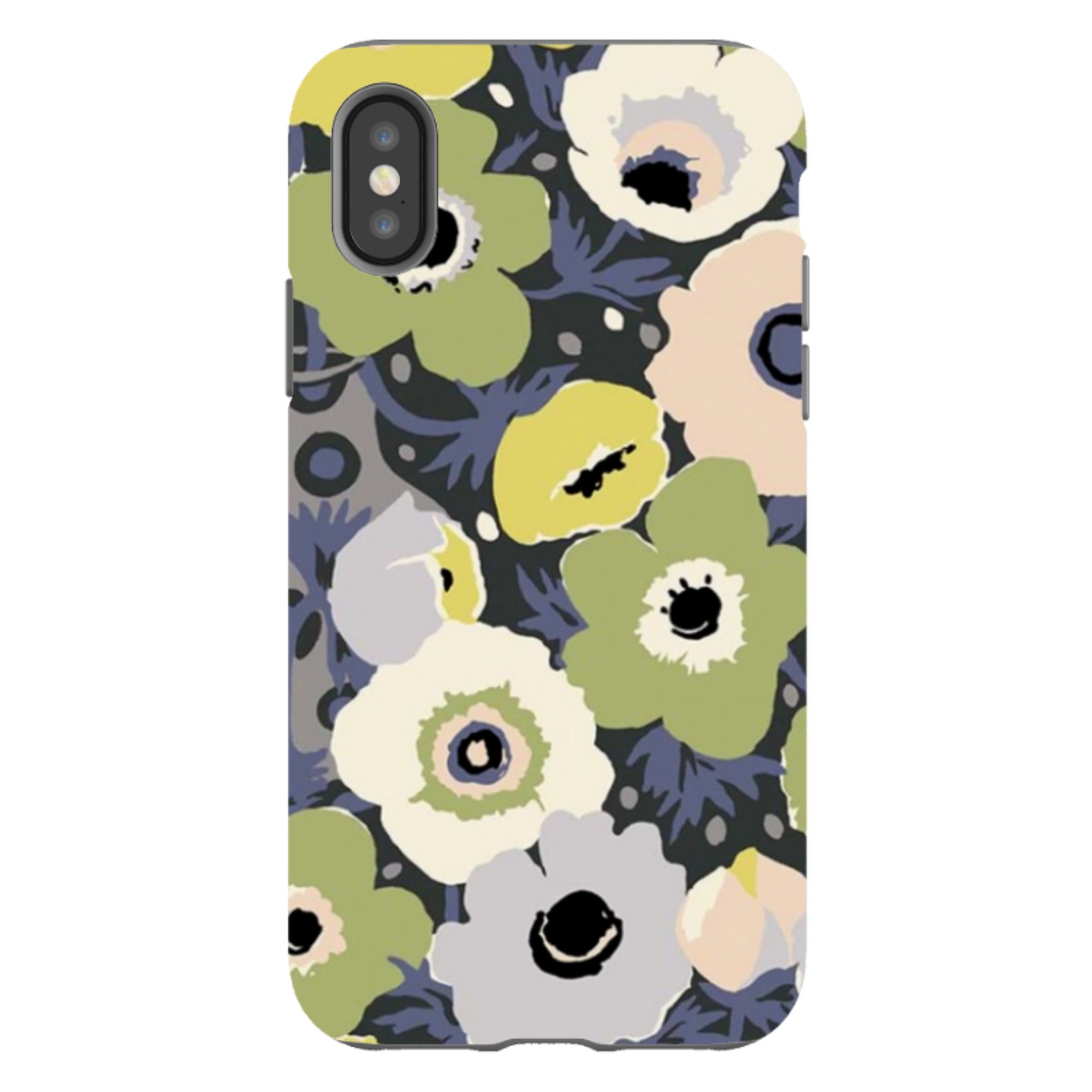 iPhone Tough Case - Windflowers Urbane By Sarah Campbell