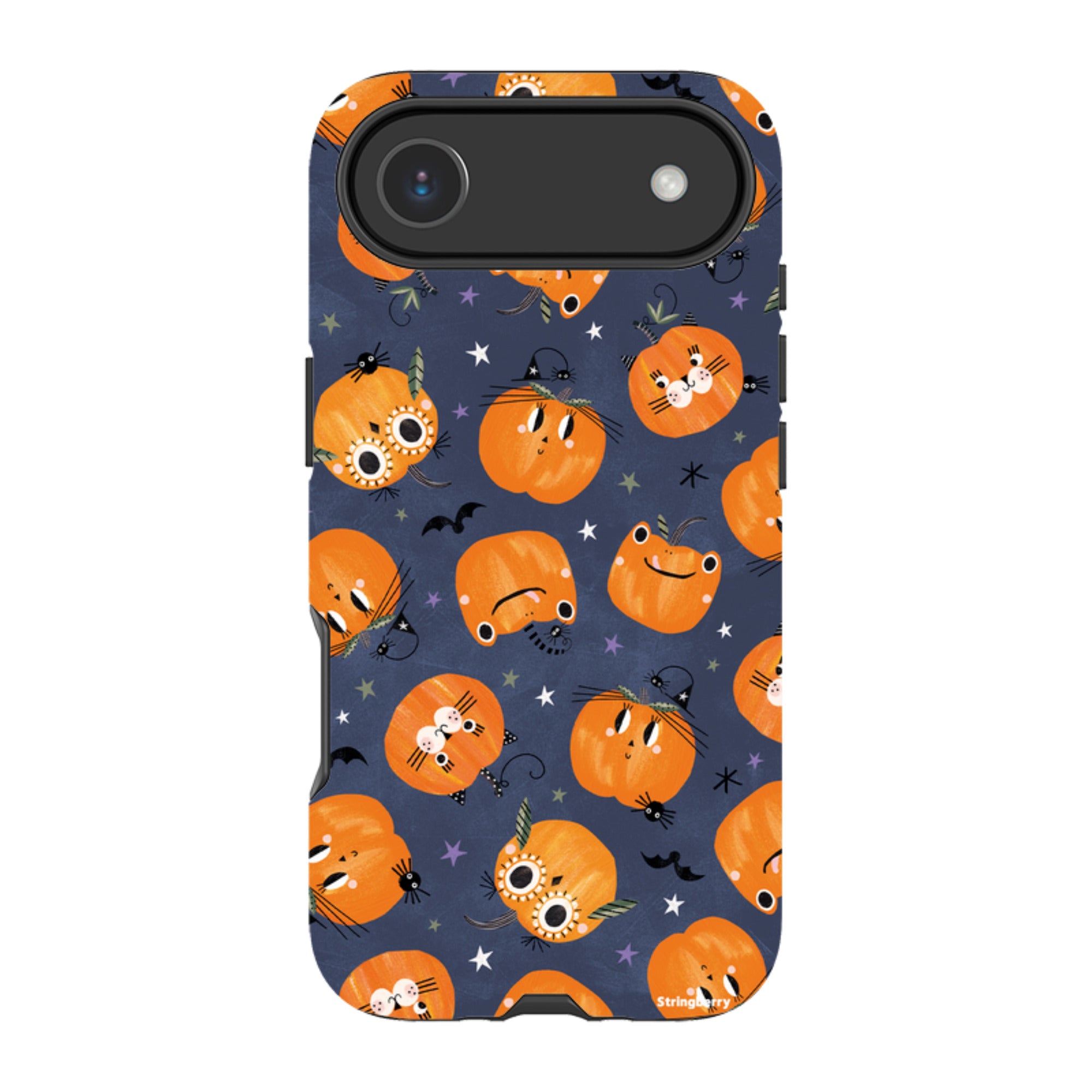 iPhone MagSafe Tough Case -  Halloween Pumpkin Dark By Ali Brookes