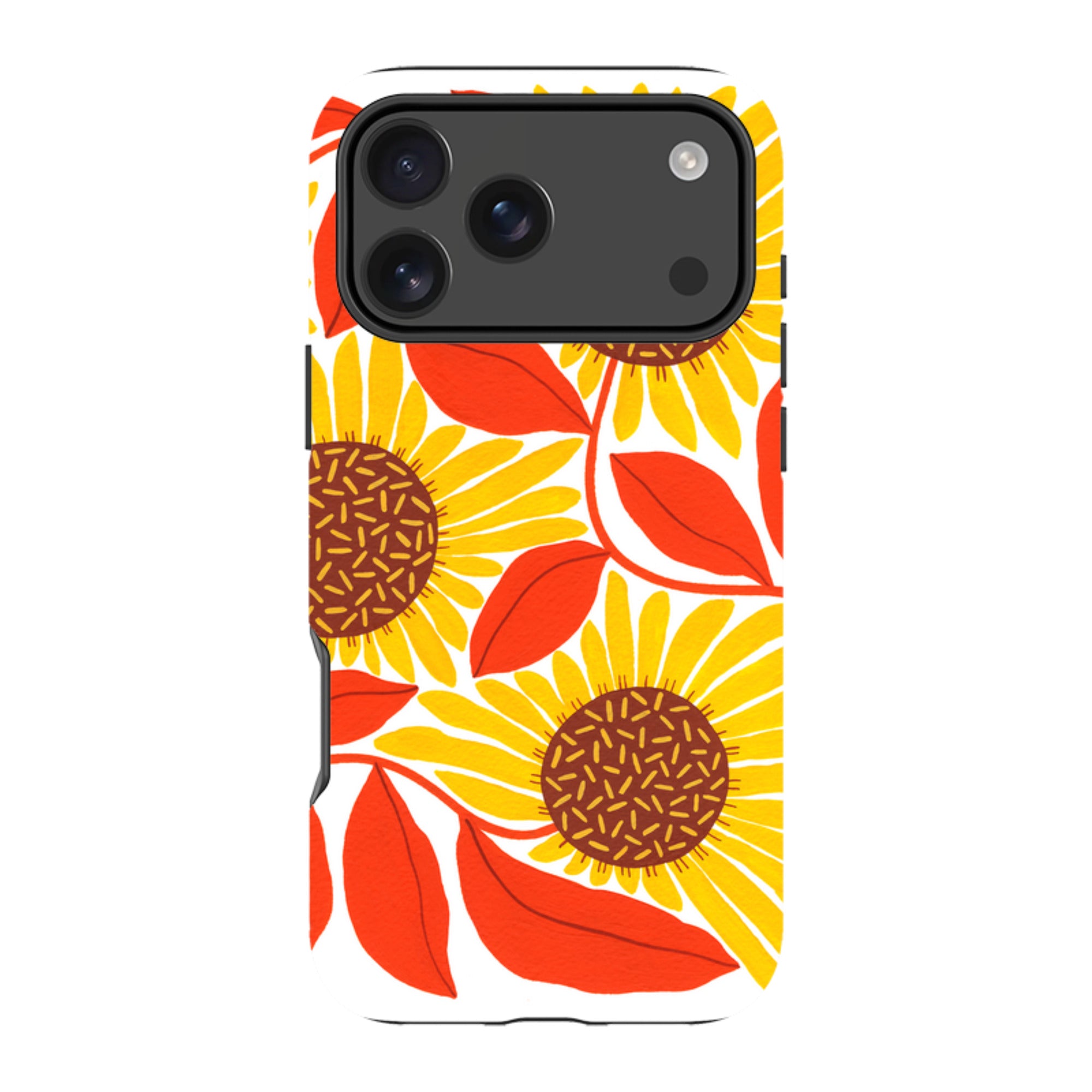 iPhone MagSafe Tough Case -  Sunflower By Madalina Andronic