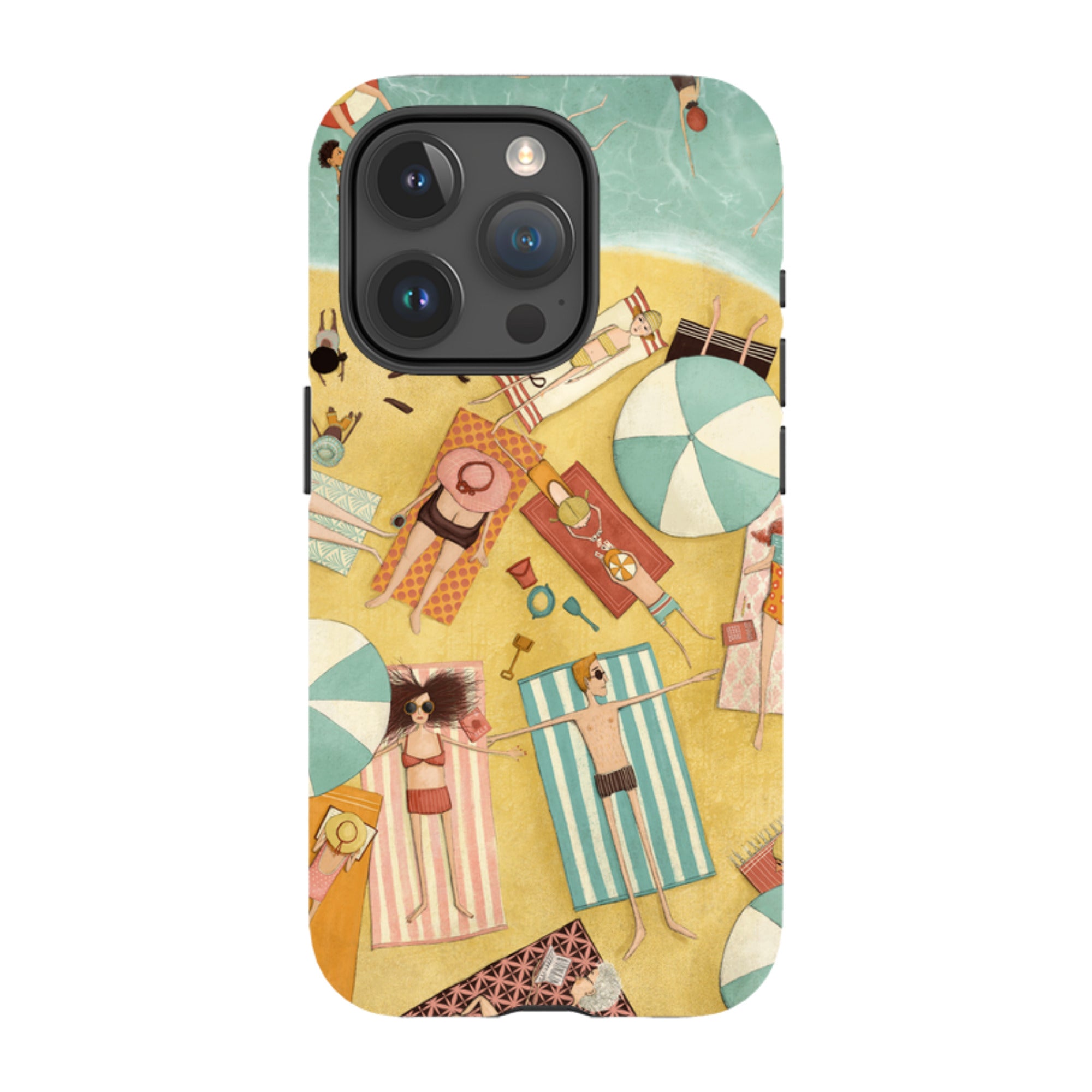 iPhone MagSafe Tough Case - Beach Day By Maja Lindberg