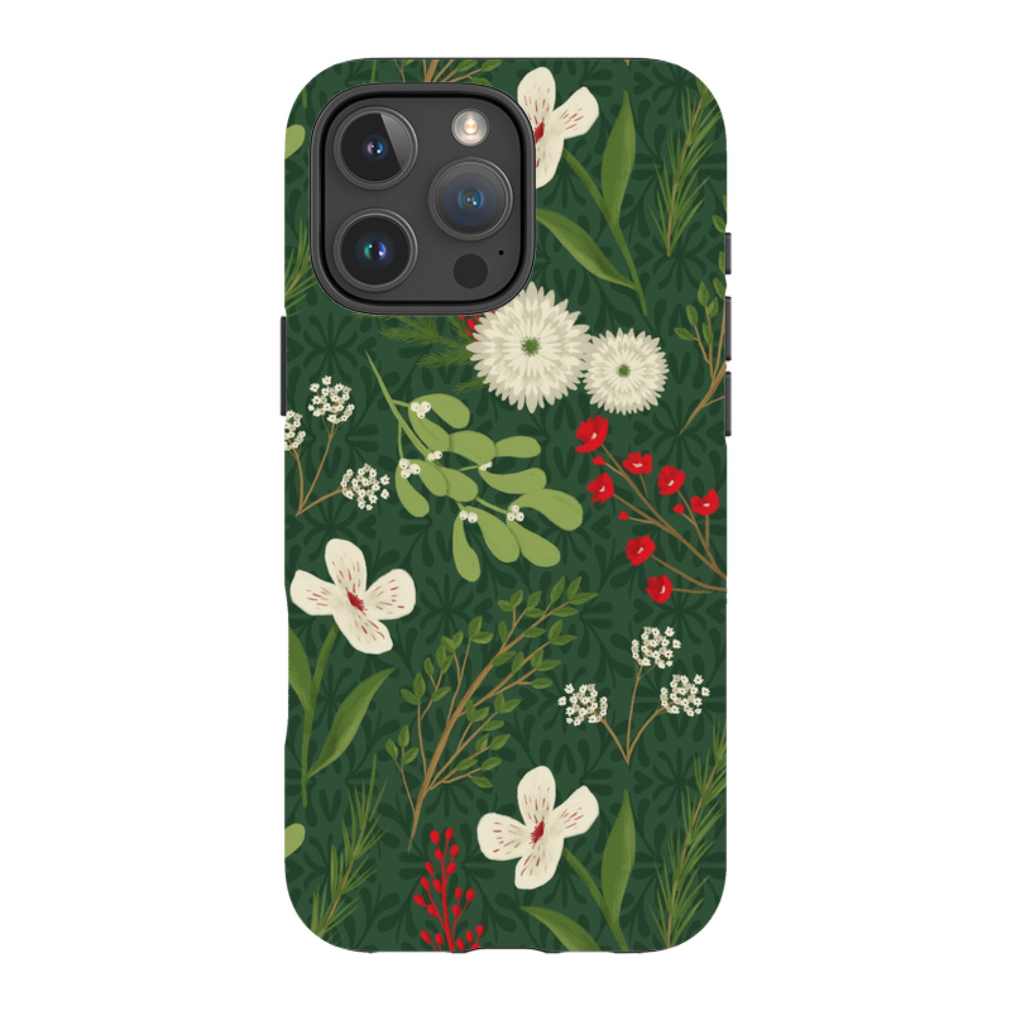 iPhone Tough Case - Holiday Foliage By Abby Jacobs