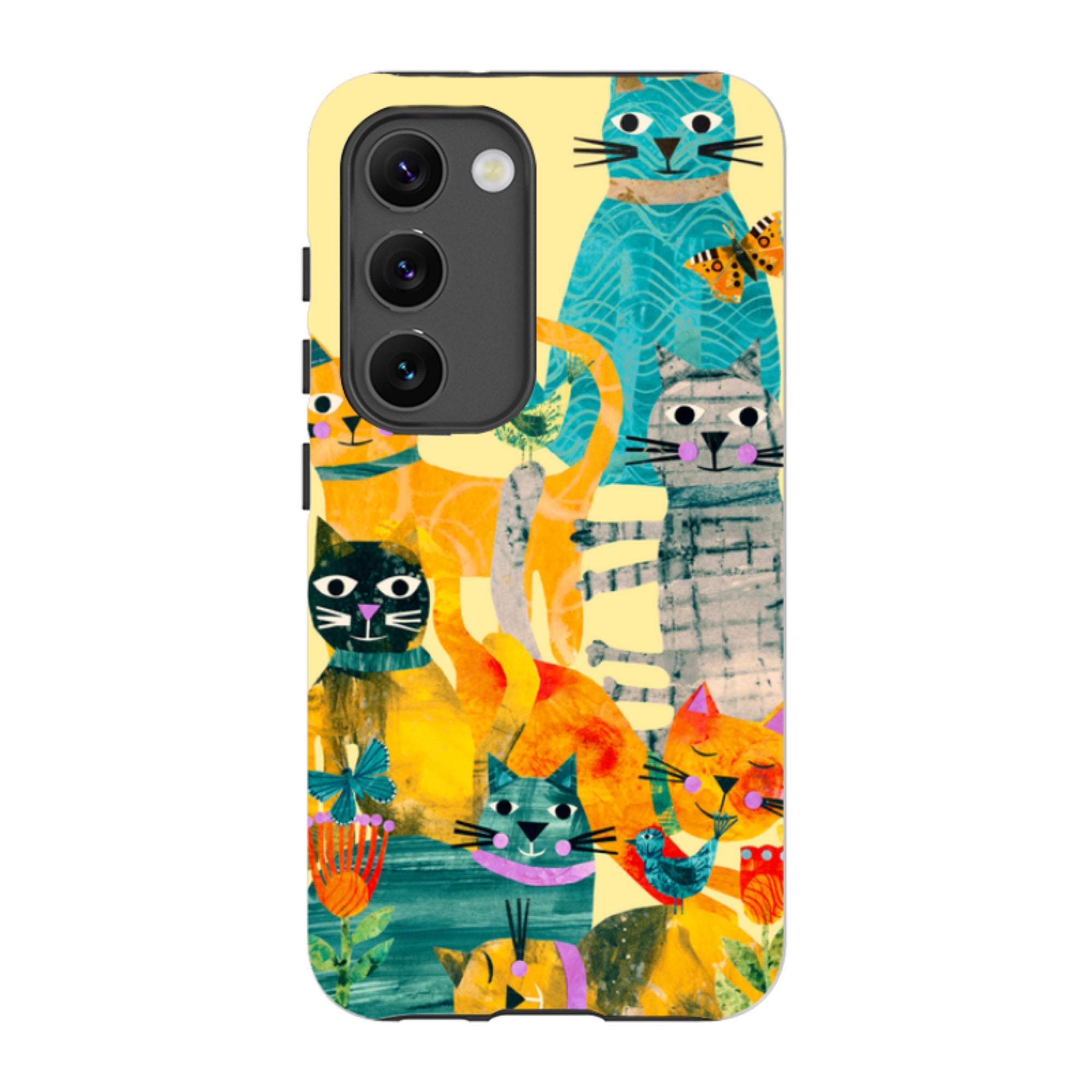 Samsung Tough  Case - Cat Party III By Tracey English