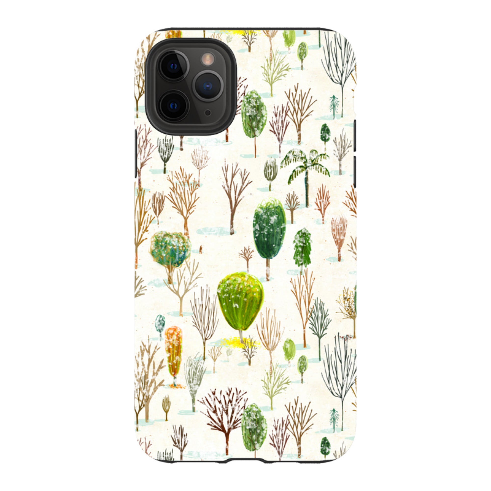 iPhone Tough Case - Winter In The Arboretum By Katherine Quinn