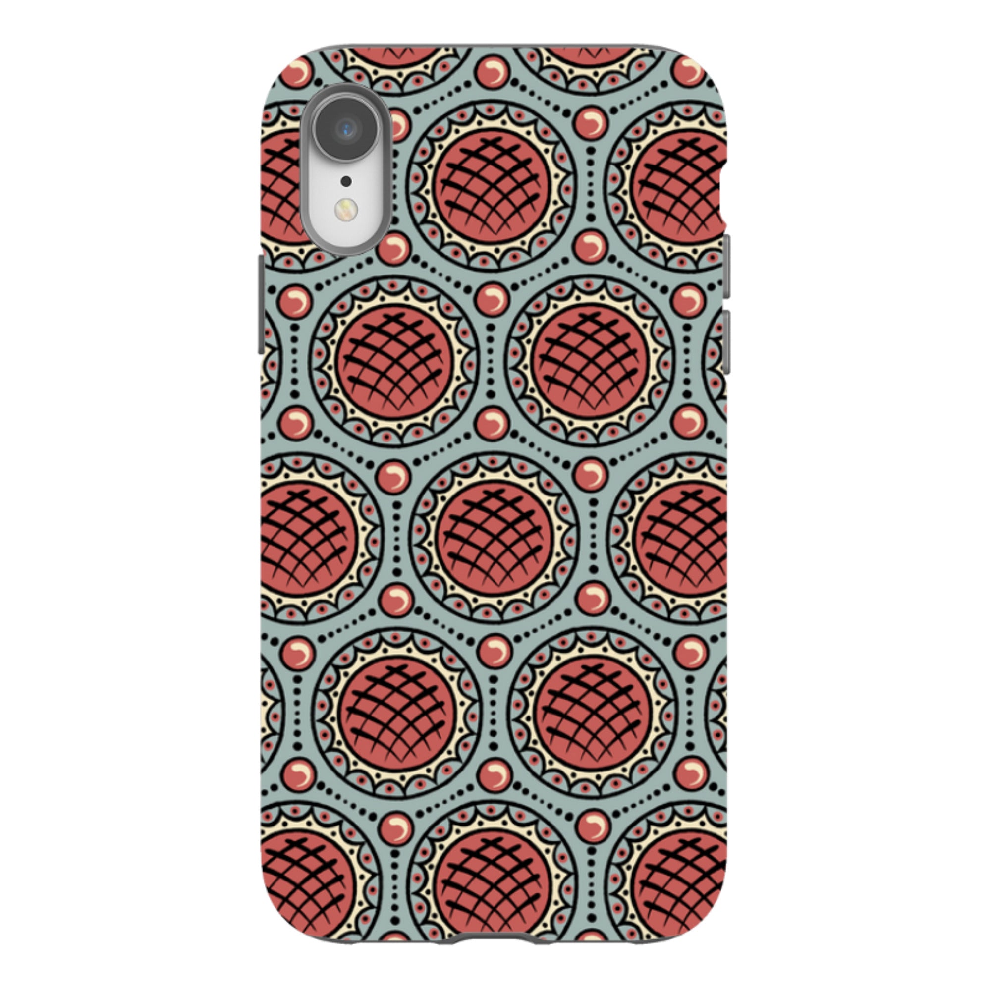 iPhone Tough Case - Charleston Red By Cressida Bell
