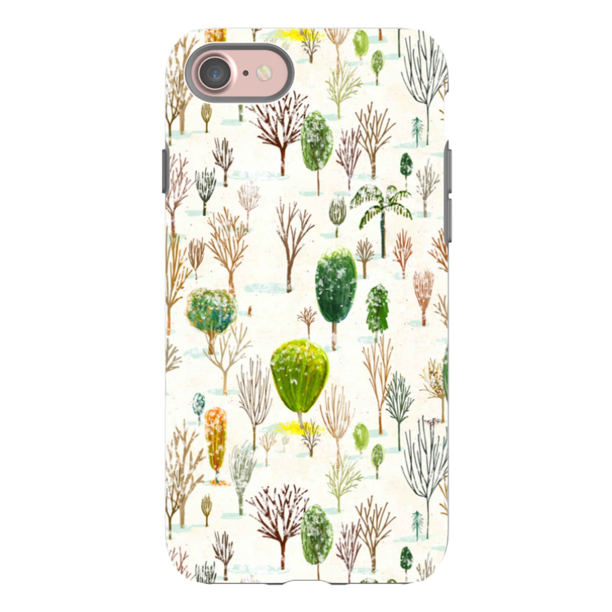 iPhone Tough Case - Winter In The Arboretum By Katherine Quinn
