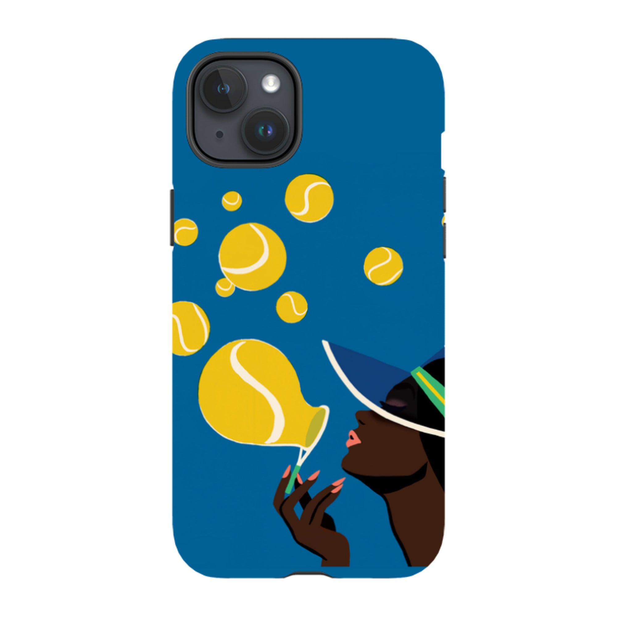 iPhone Tough Case - Court Bubbles