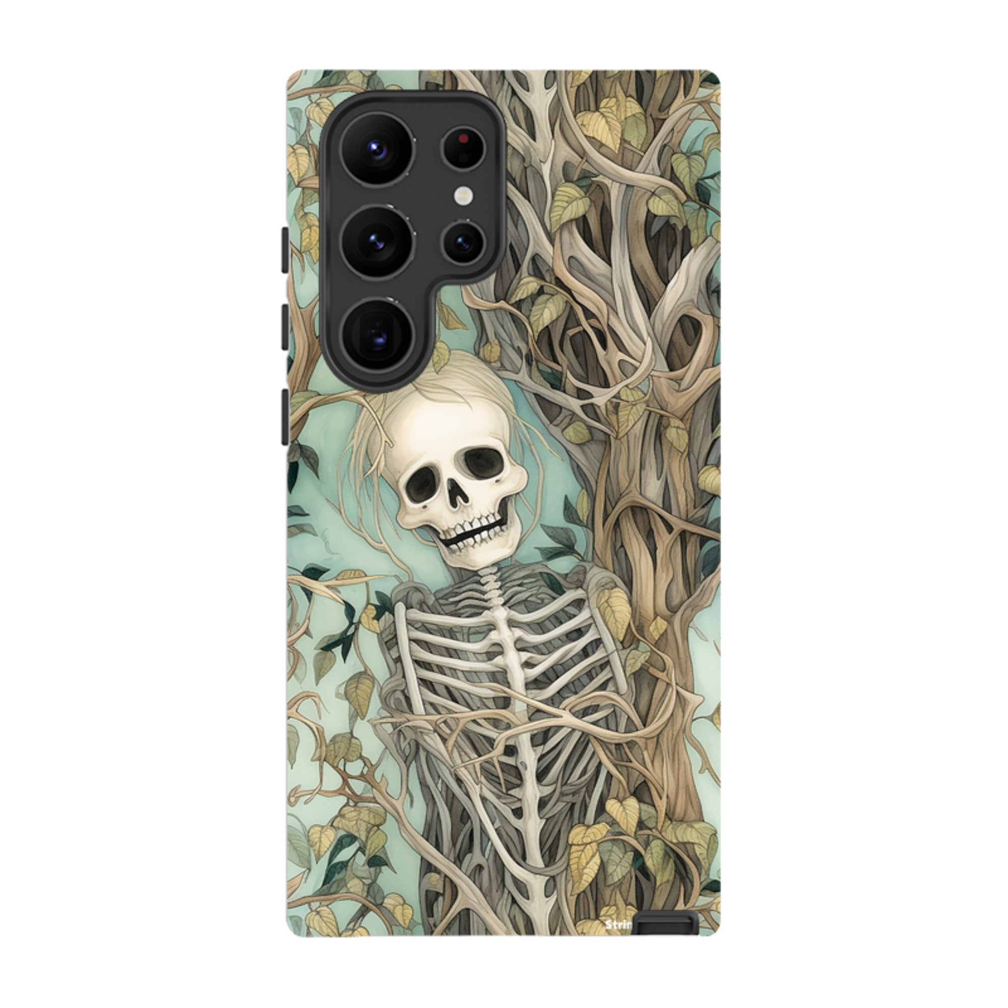 Samsung Tough Case - Skeletal Floral