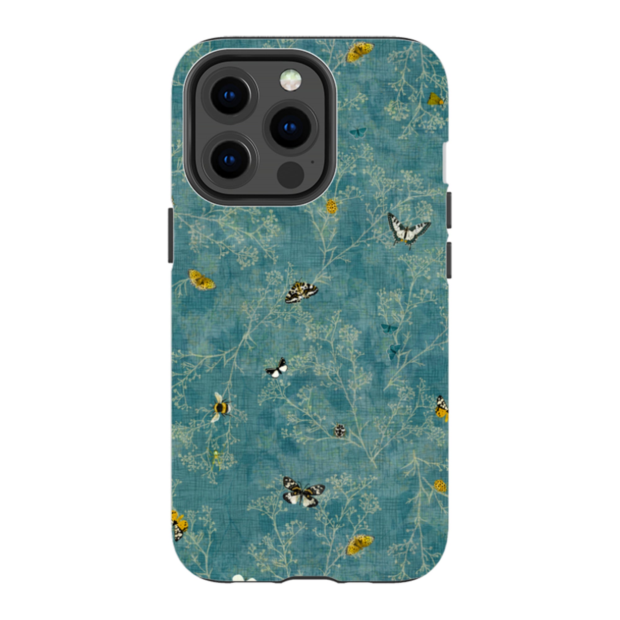 iPhone Tough Case - Chinoiserie Garden Soft Sage By Katherine Quinn