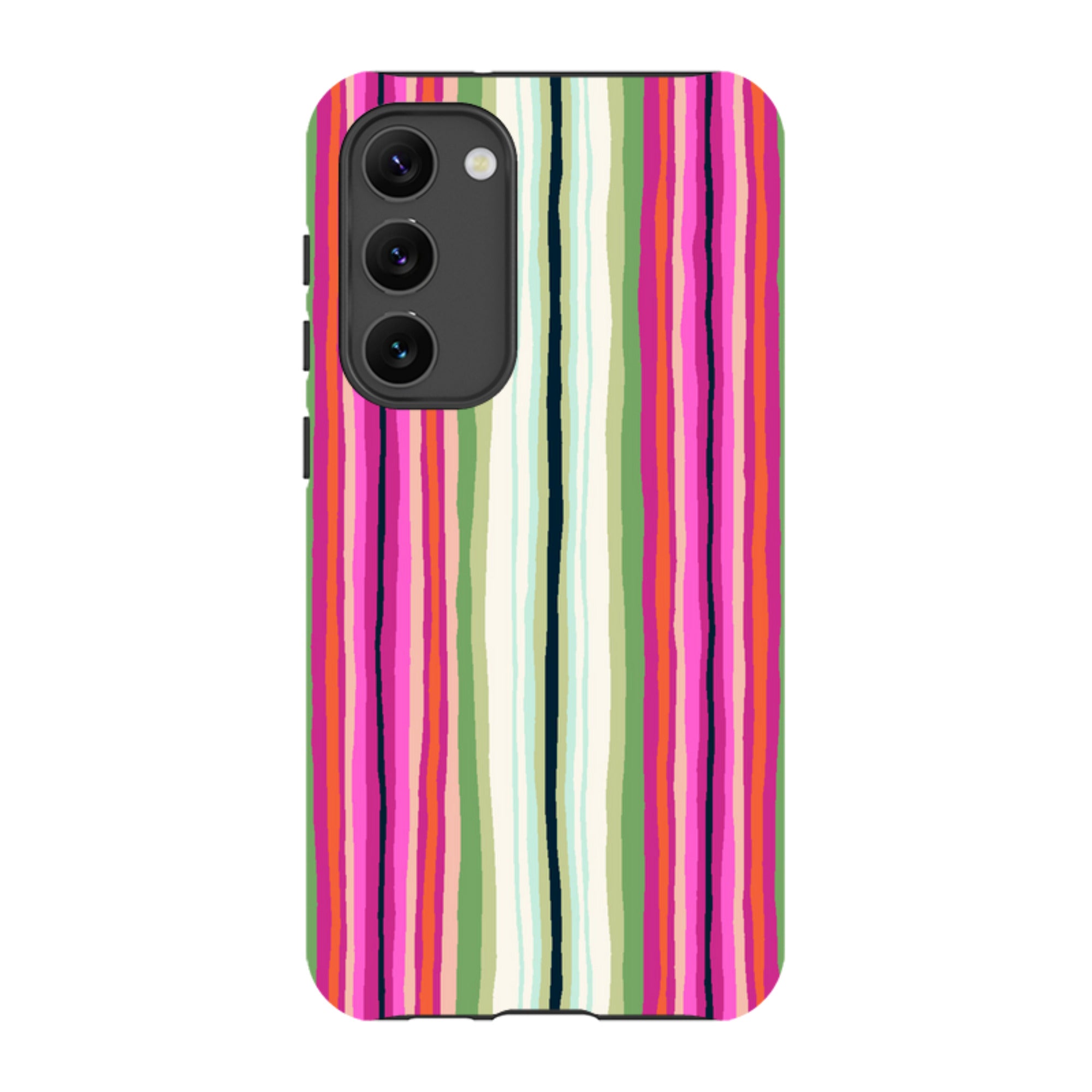 Samsung Tough Case - Atelier Stripe Windflower By Sarah Campbell