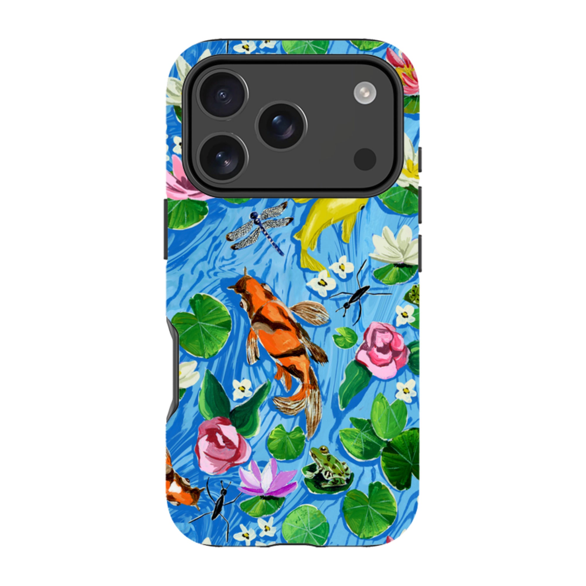 iPhone MagSafe Tough Case - Floral Pond By Abby Jacobs