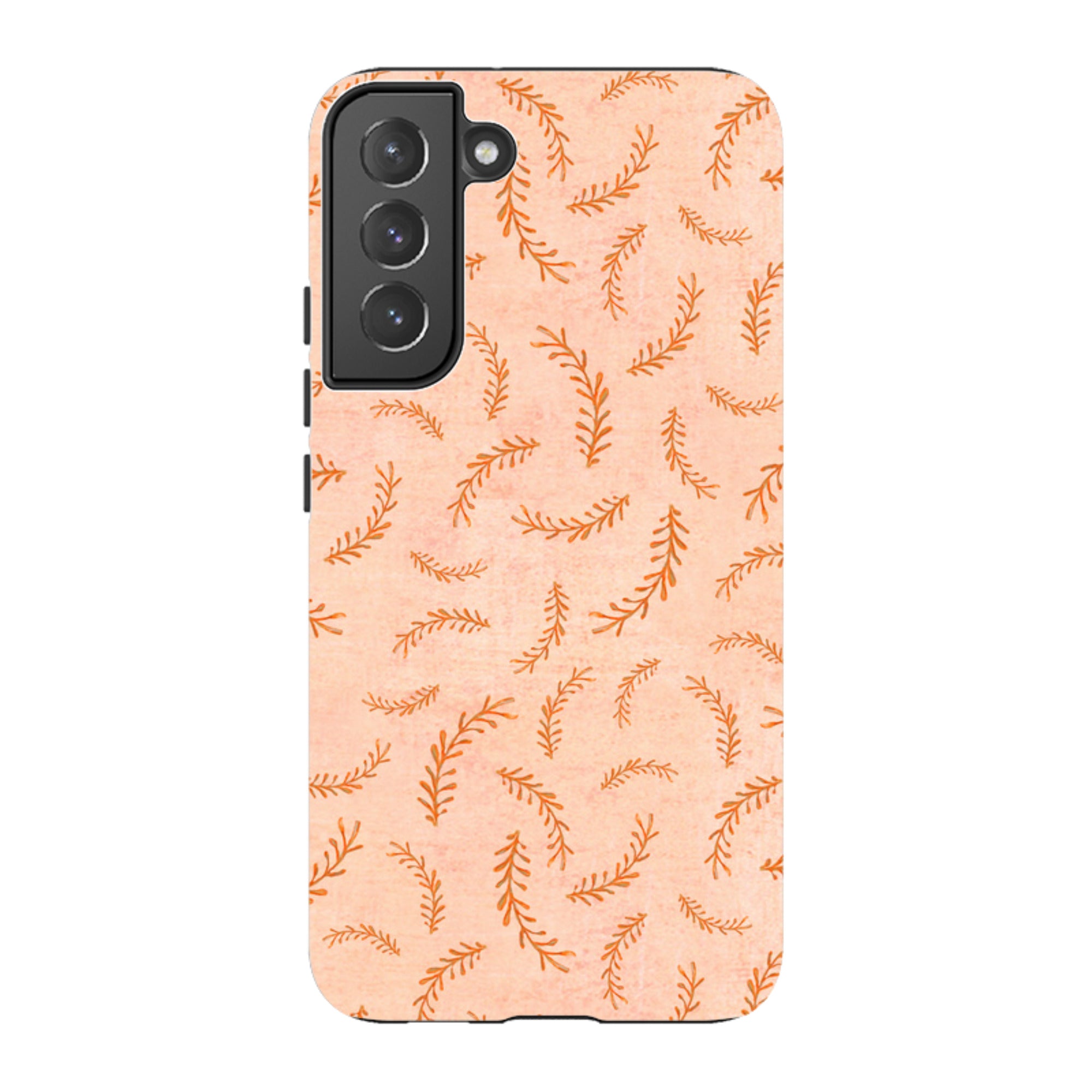 Samsung Tough Case - Feathers Pink By Katherine Quinn