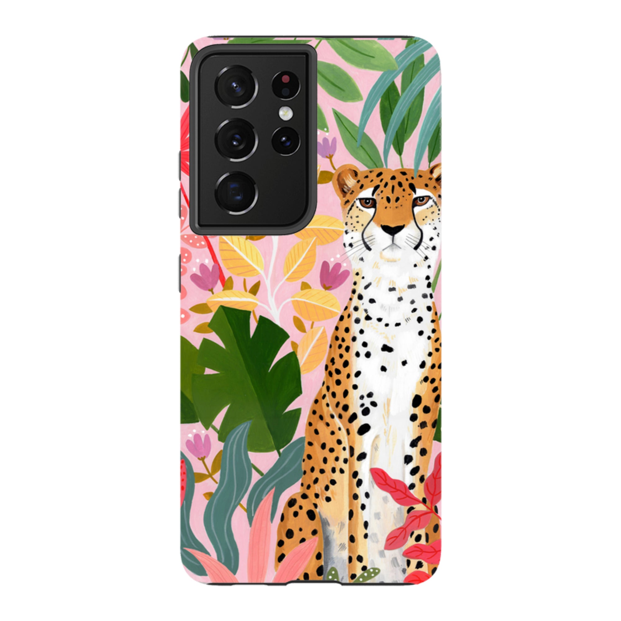 Samsung Tough Case - Cheetah Jungle By Bex Parkin