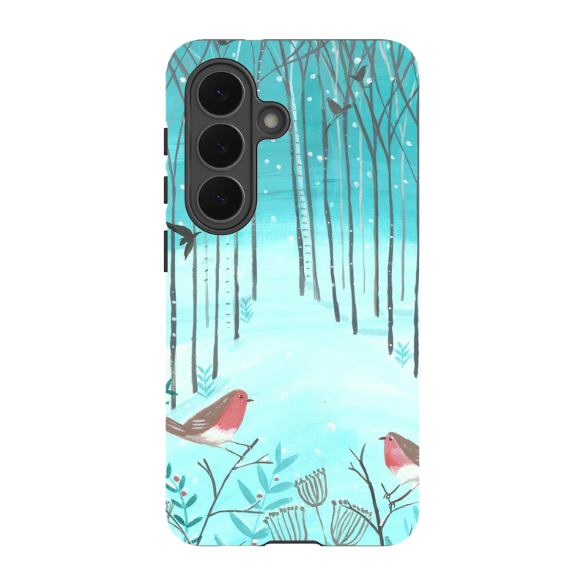 Samsung Tough Case - Winter Forest By Mary Stubberfield