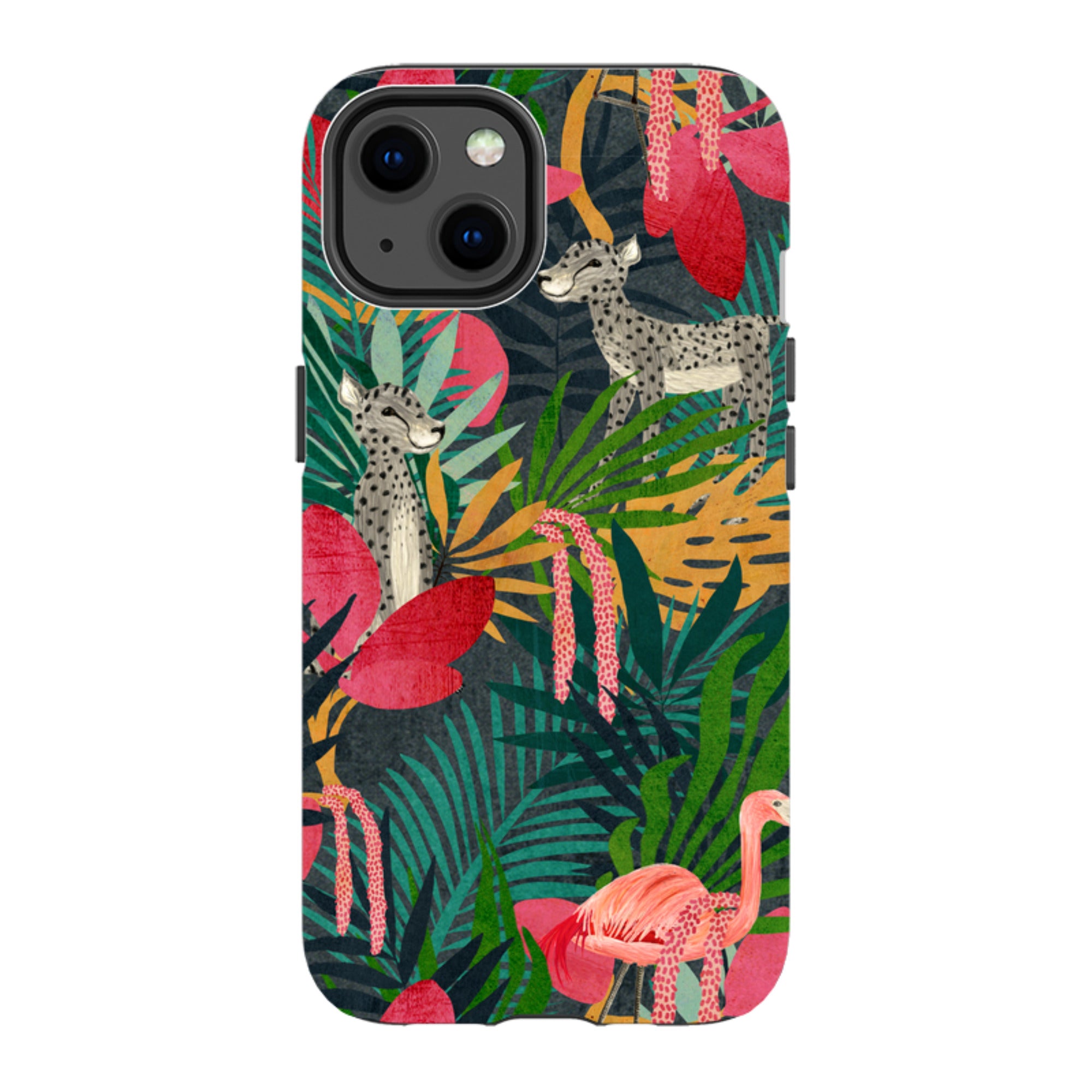 iPhone Tough Case - Lush Jungle By Katherine Quinn