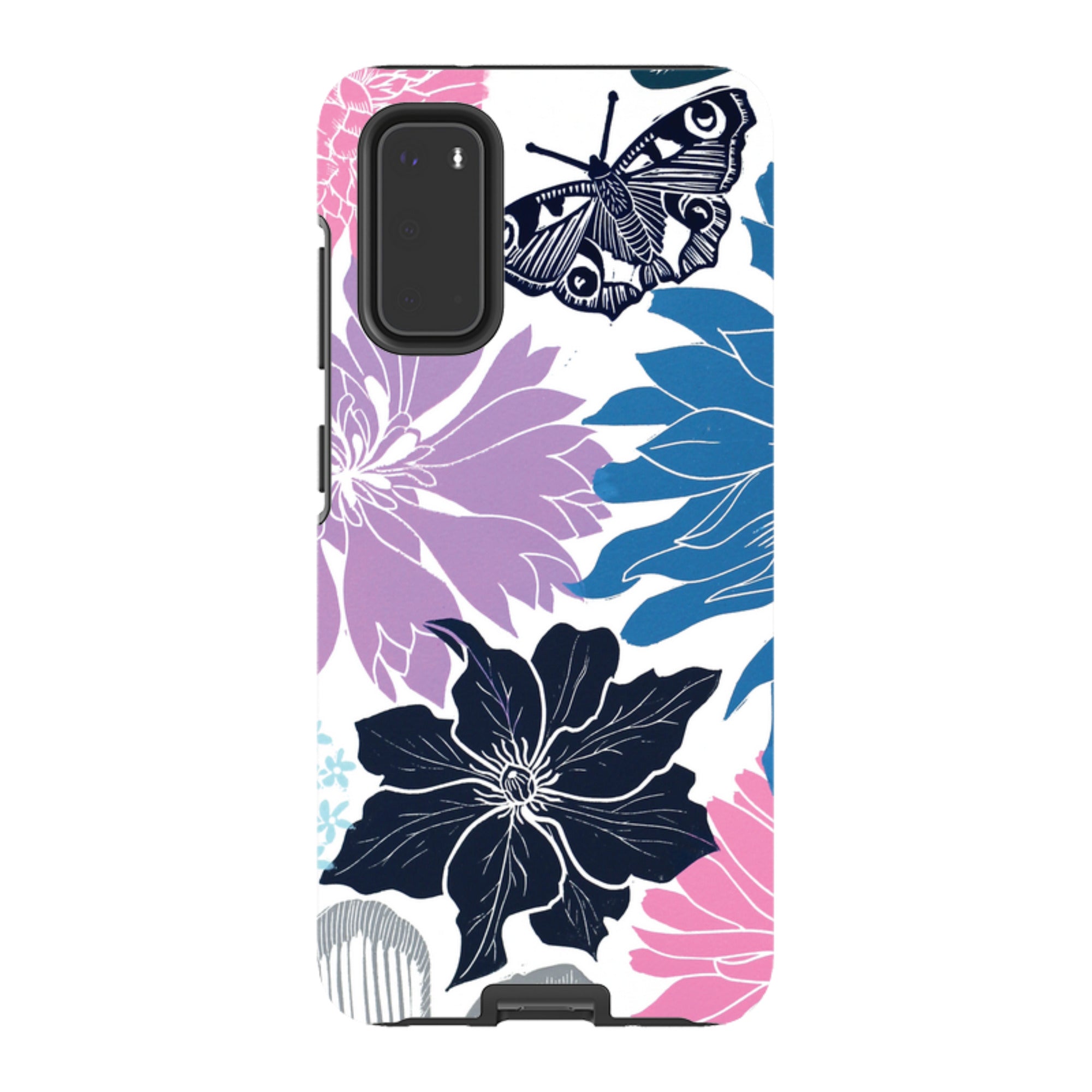 Samsung Tough Case - Cottage Garden Butterfly By Kate Heiss