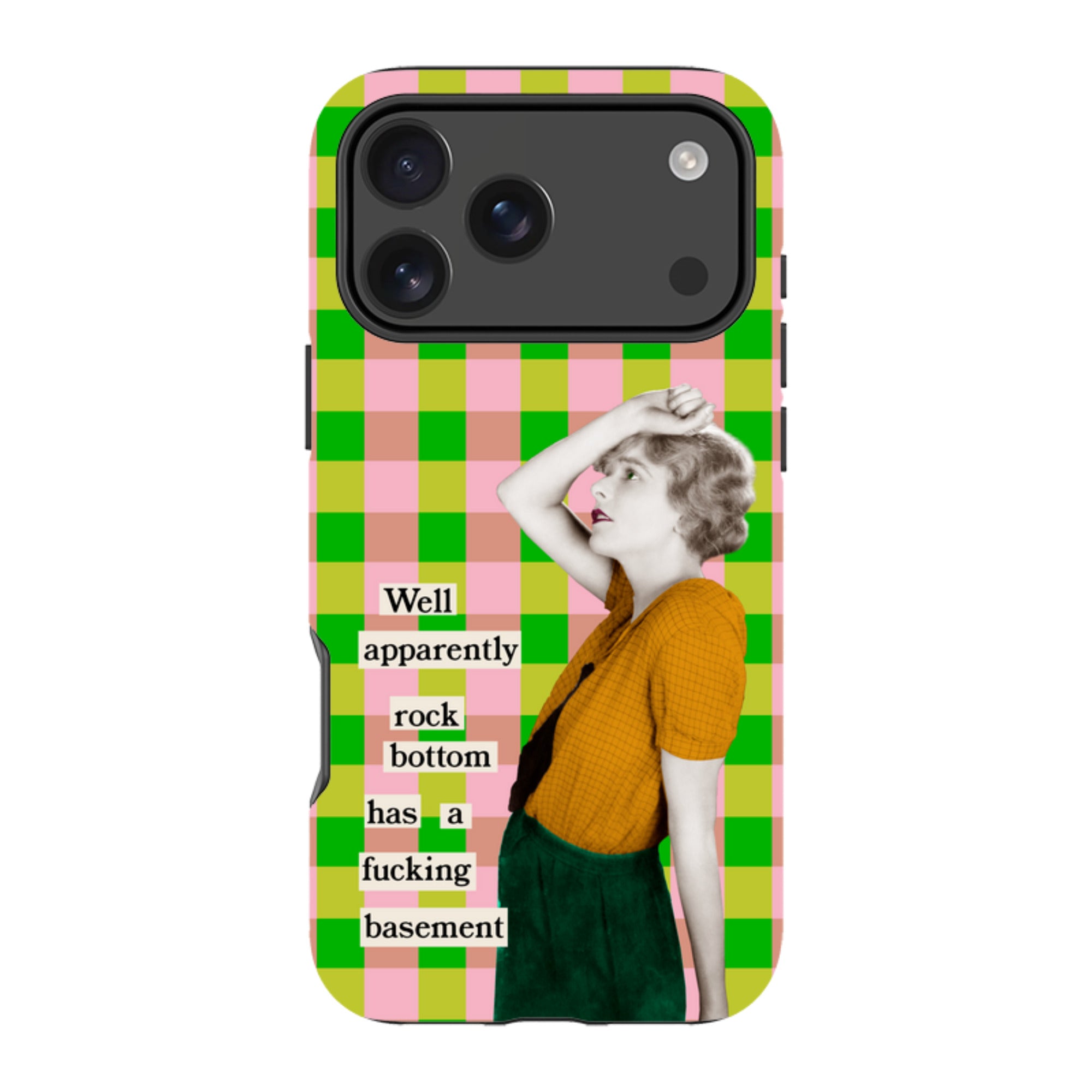 iPhone Tough Case - Rock Bottom By Clare Jordan