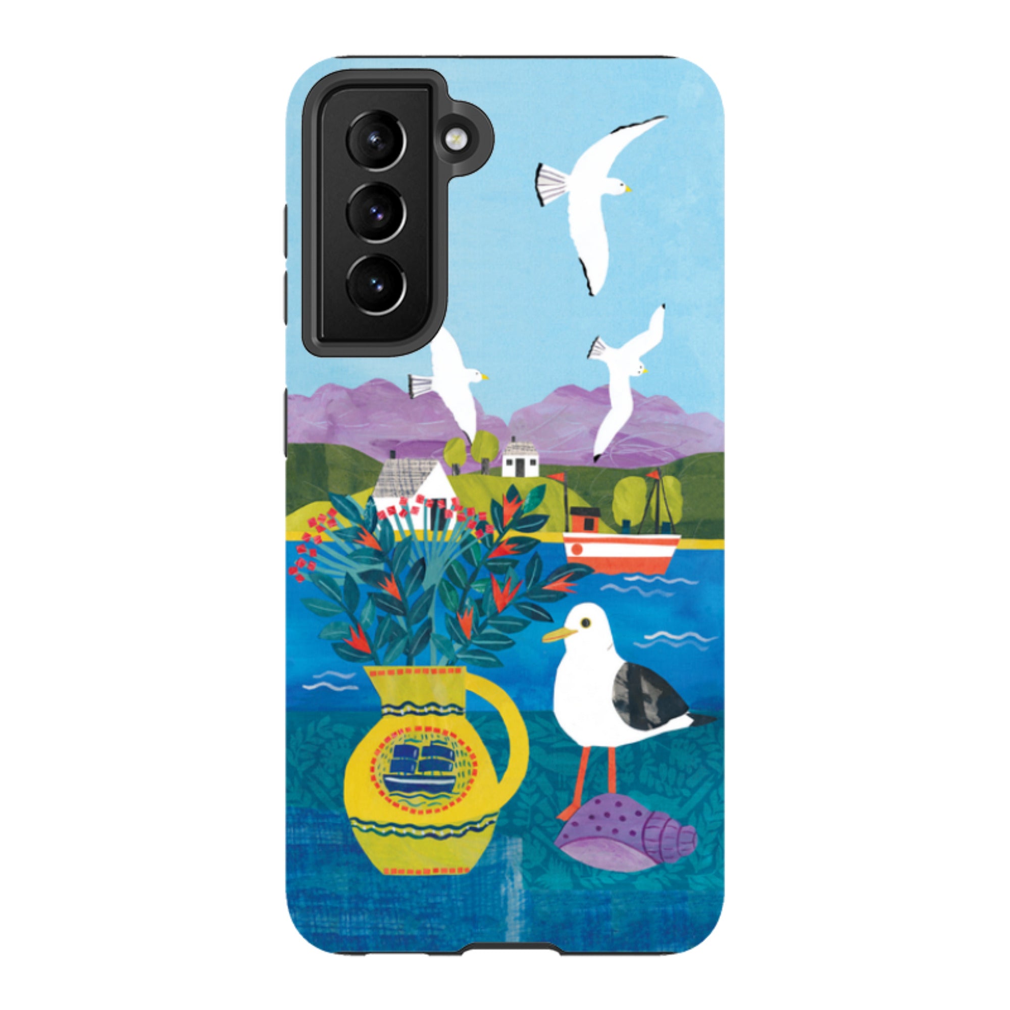 Samsung Tough  Case - Seagulls By Tracey English