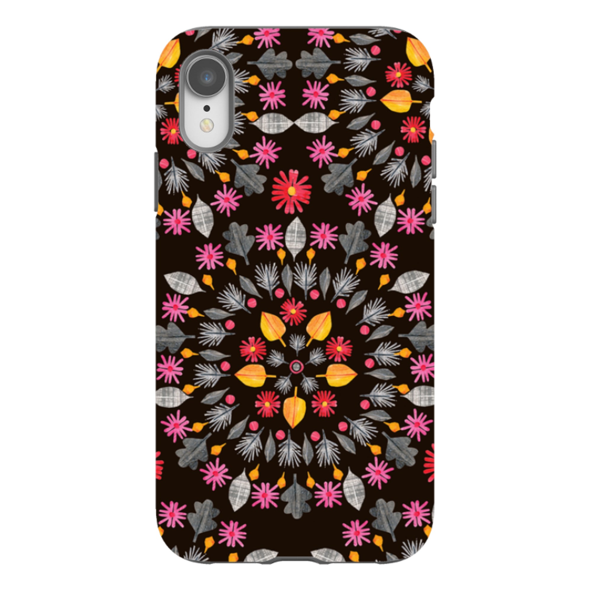 iPhone Tough Case - Autumn Mandala By Tracey English
