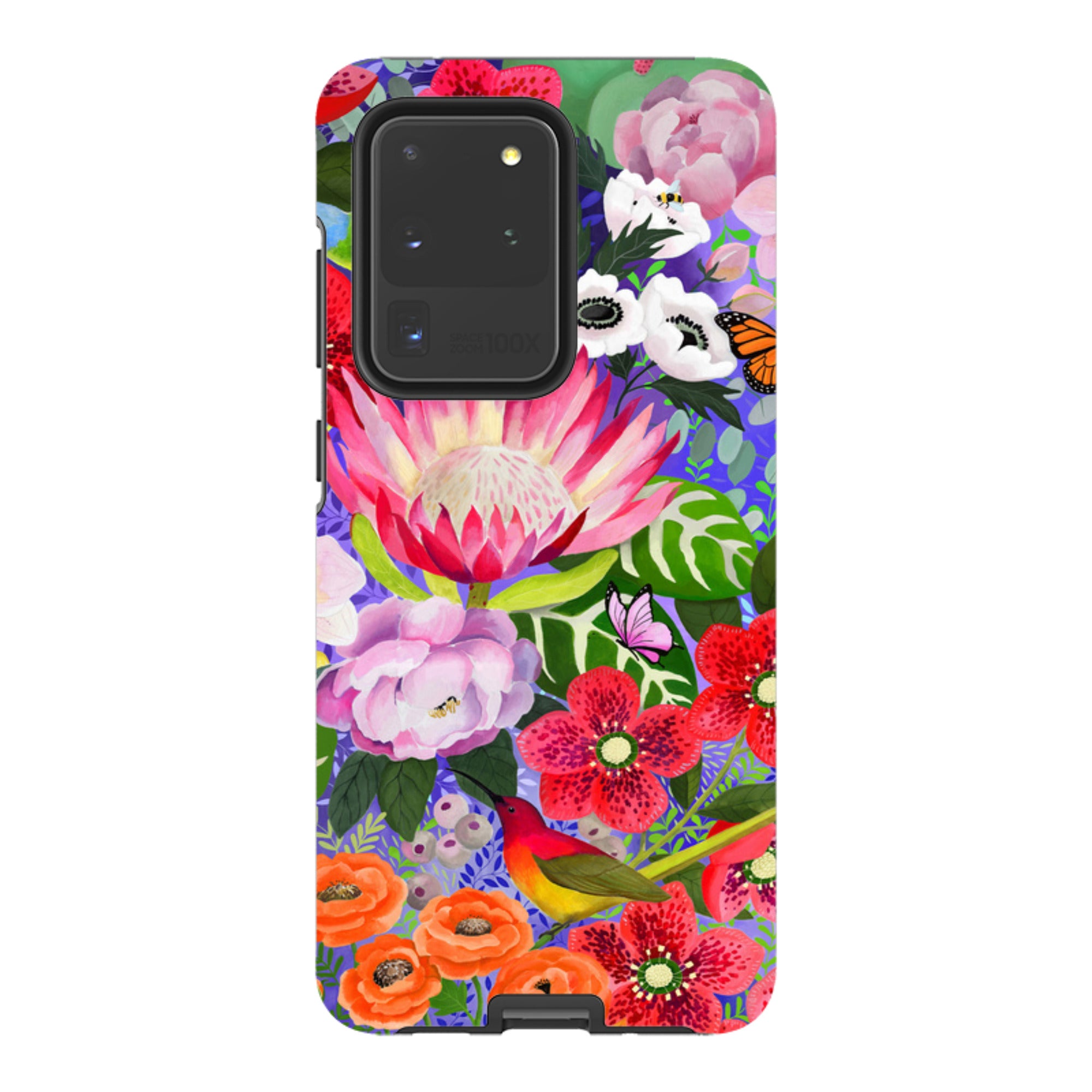 Samsung Tough Case - Exotic Birds By Bex Parkin