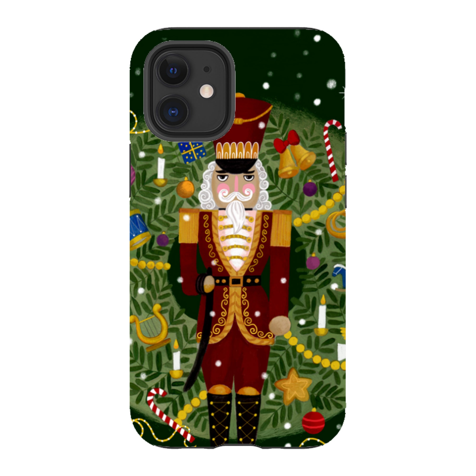 iPhone Tough Case - Red Nutcracker By Bex Parkin