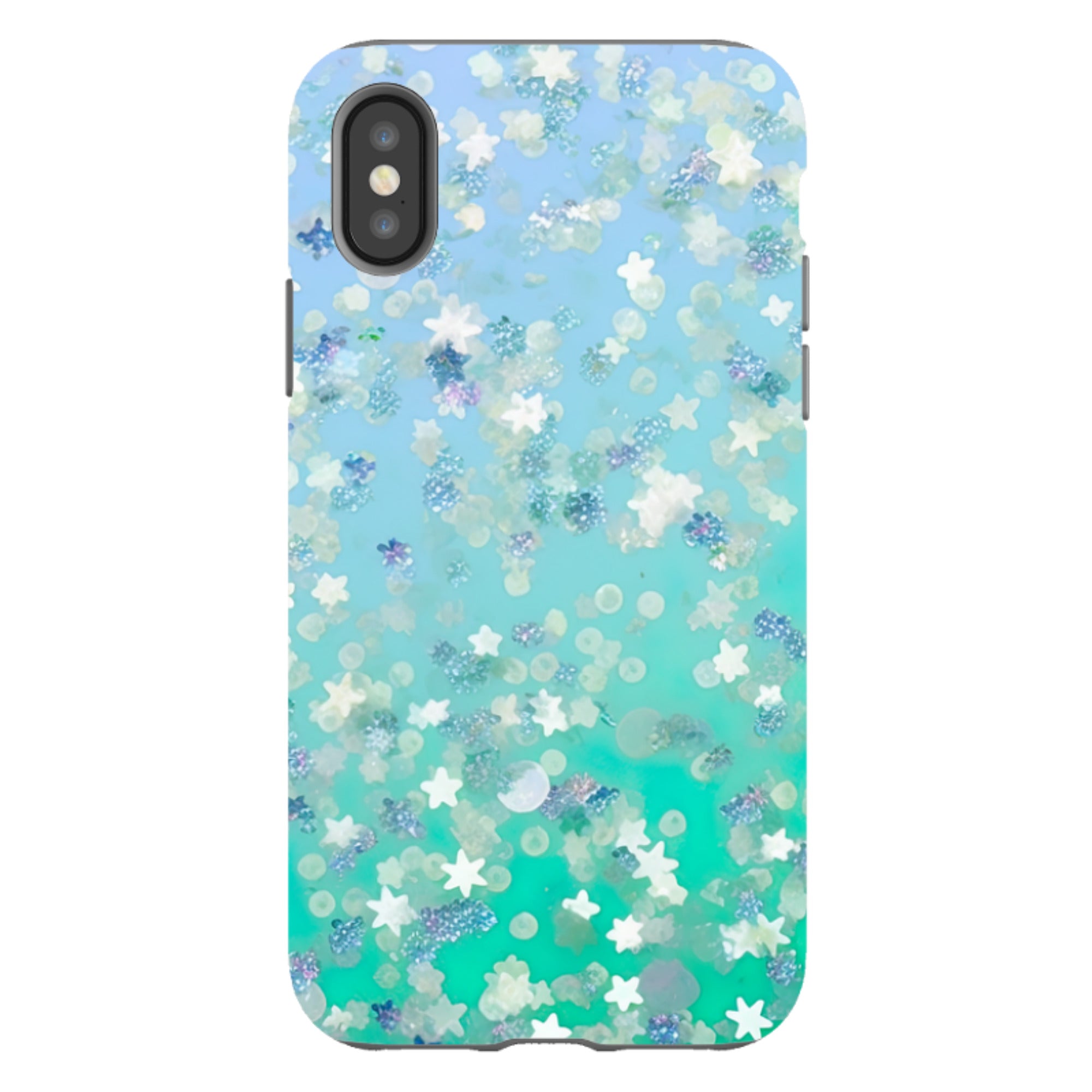 iPhone Case - Green Stars