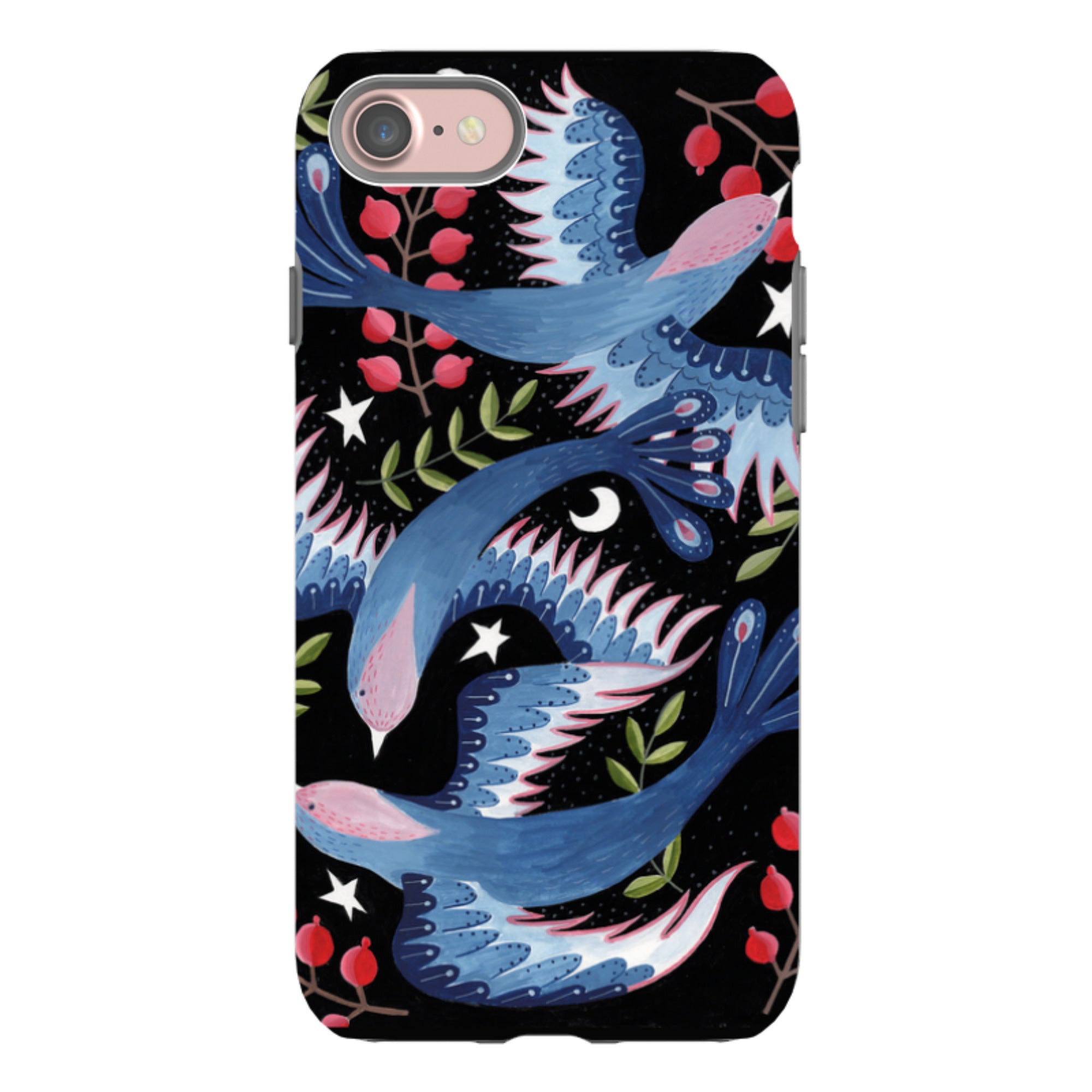 iPhone Tough Case - Soaring Birds By Bex Parkin