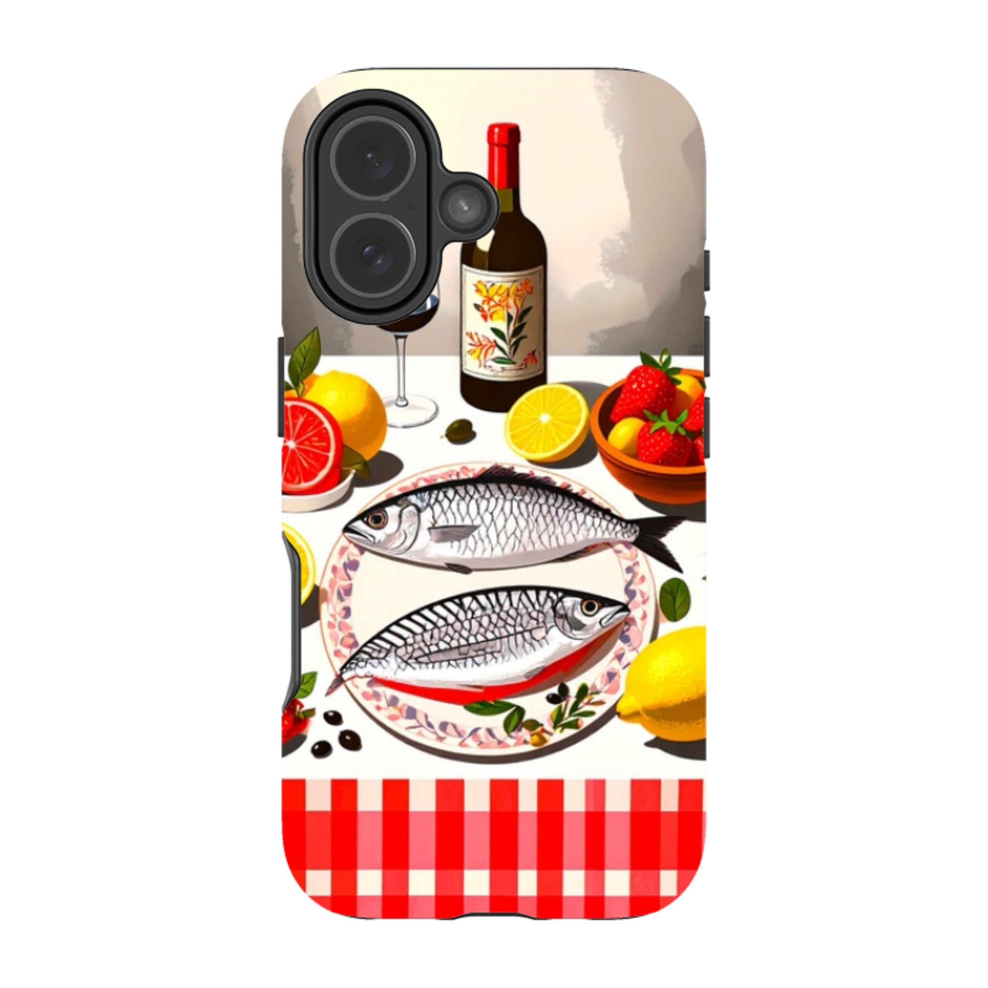 iPhone MagSafe Tough Case - Plates Of Sardines