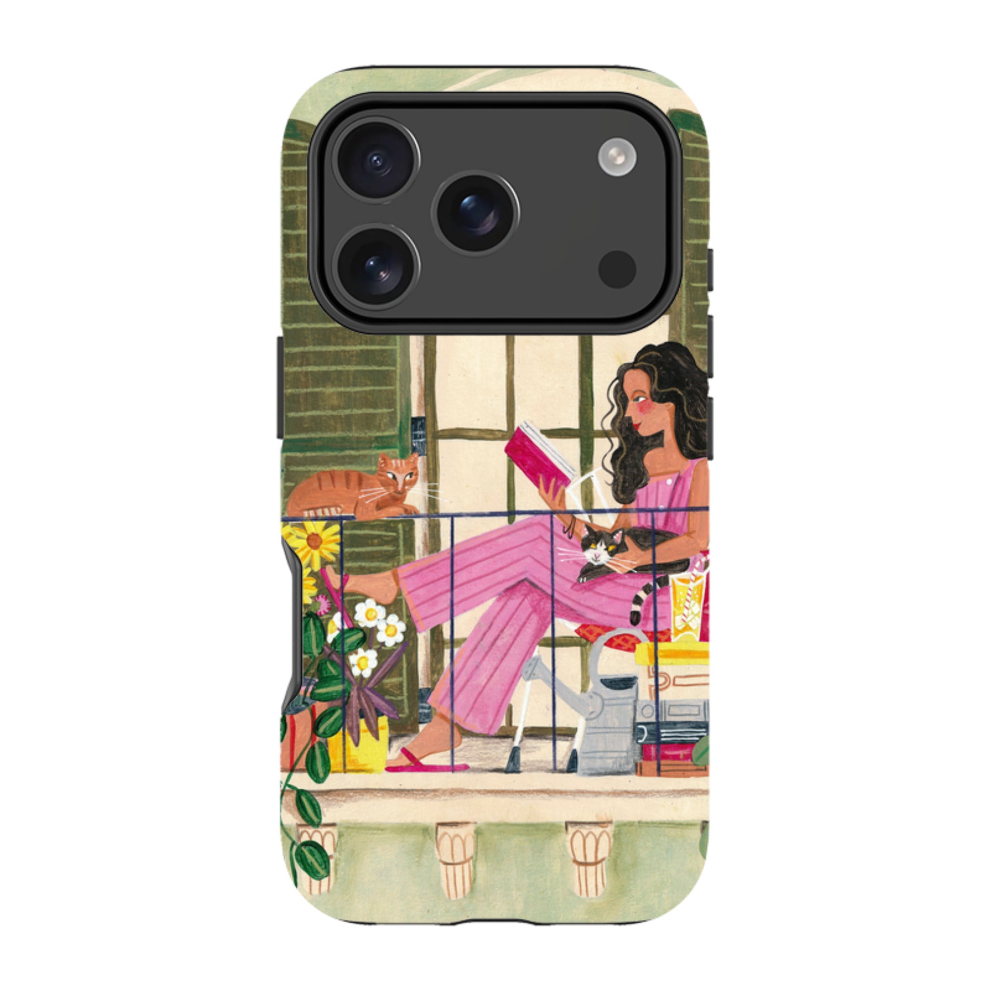 iPhone MagSafe Tough Case -  Balcony By Caroline Bonne Muller