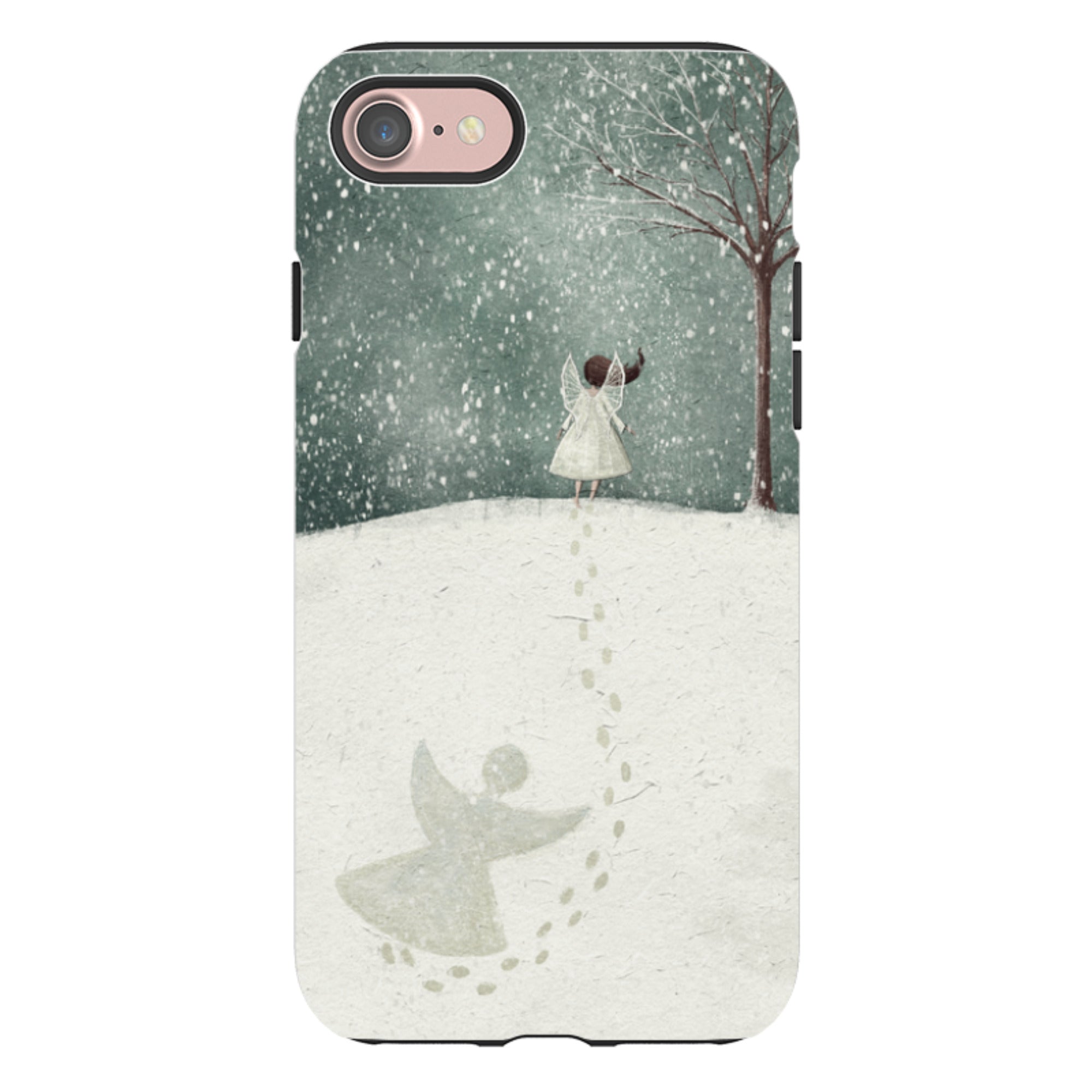 iPhone Tough Case - Snow Angel By Maja Lindberg