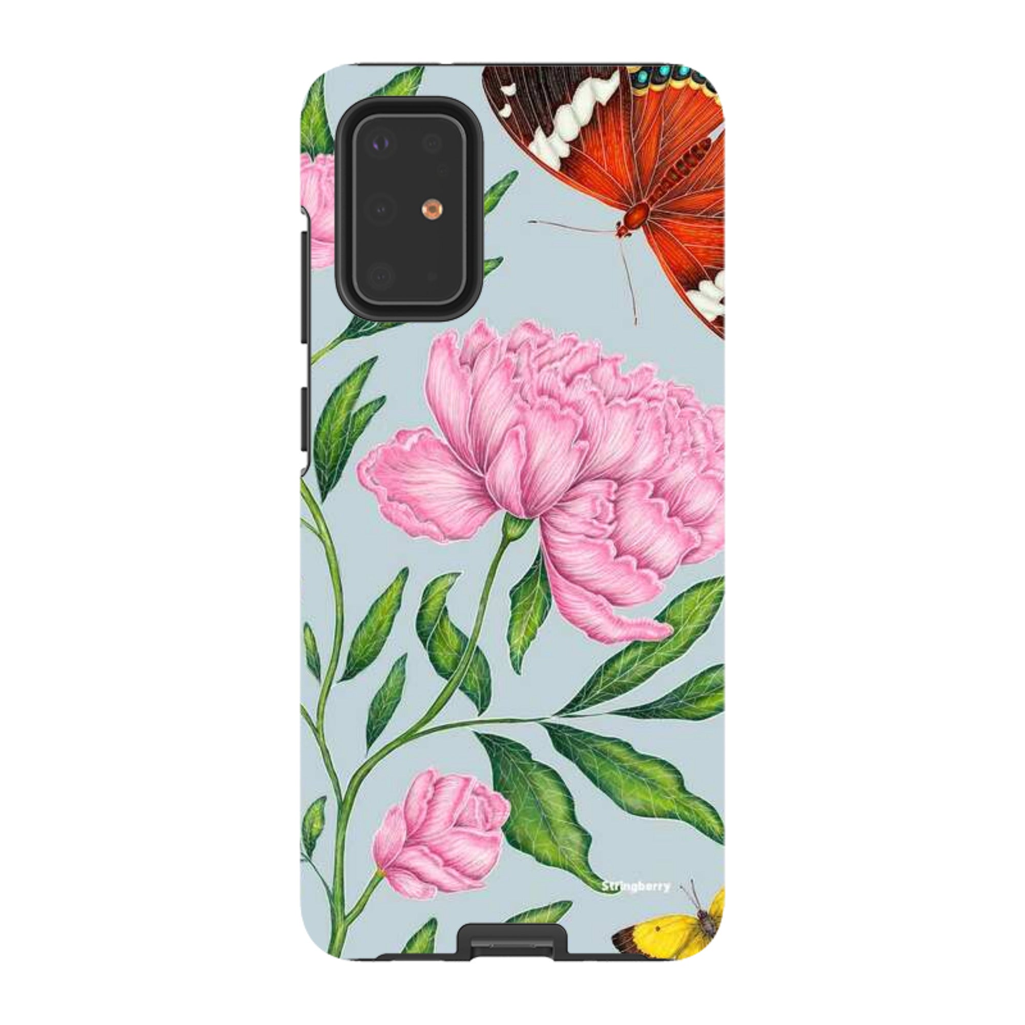 Samsung Tough Case - Butterflies And Peonies By Catherine Rowe