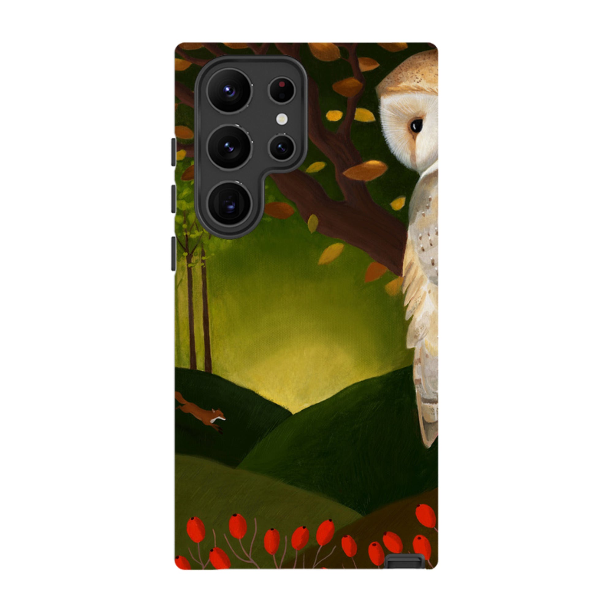 Samsung Tough Case - Autumn Owl And Fox By Bex Parkin