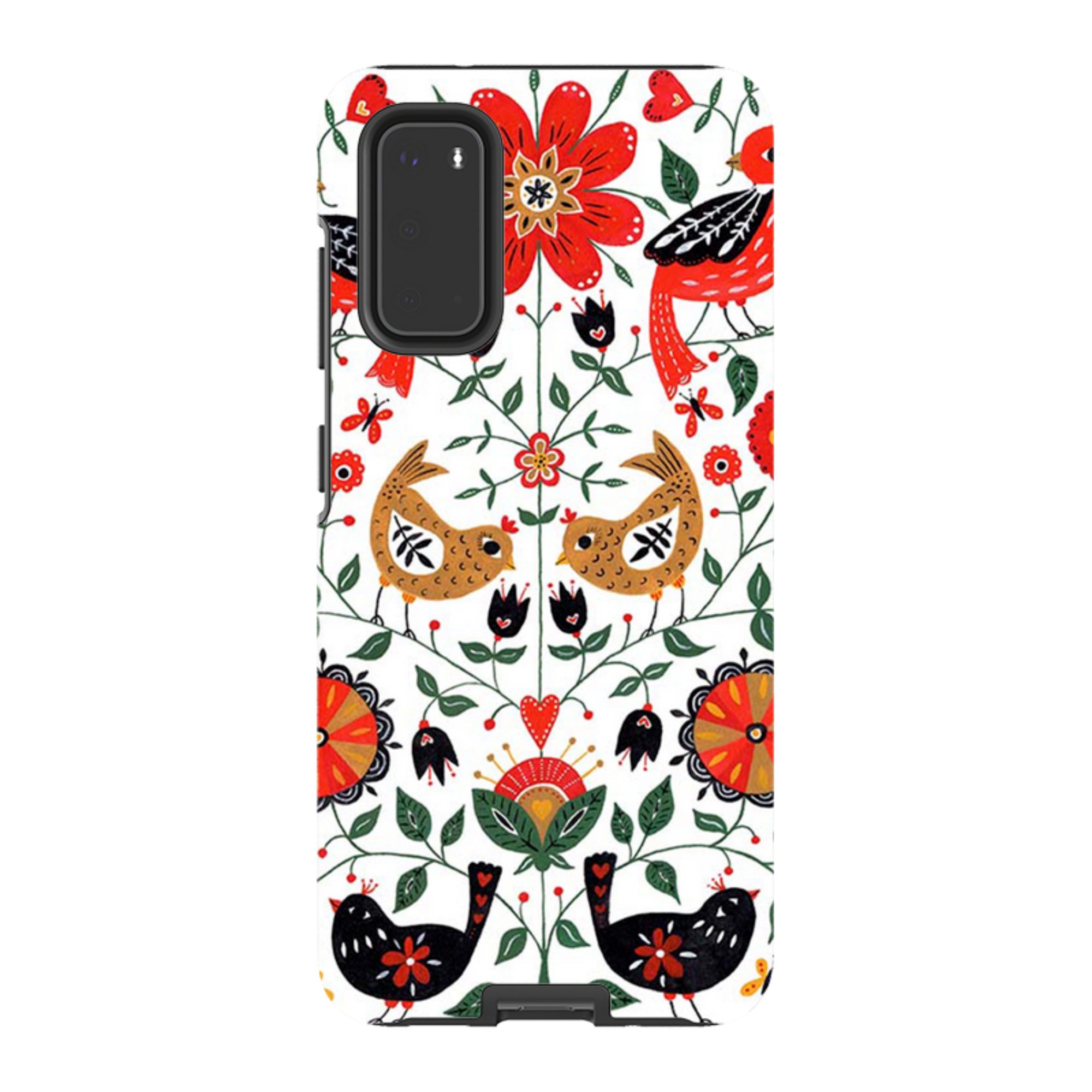 Samsung Tough Case - Birds And Floral By Suzy Taylor