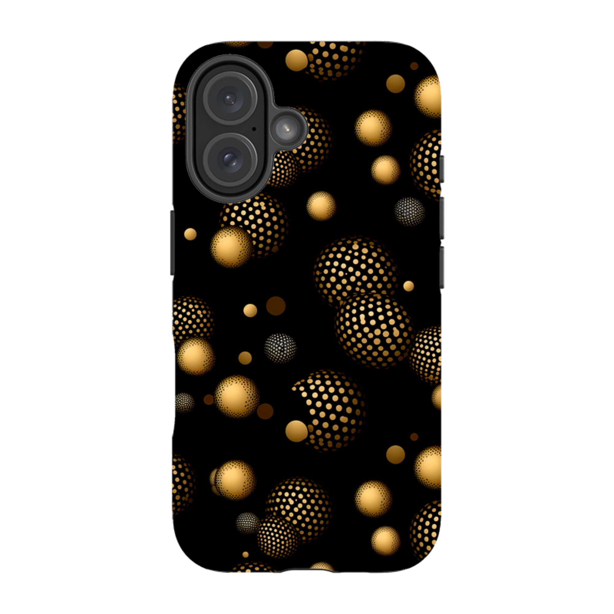 iPhone Case - Dark Polka II