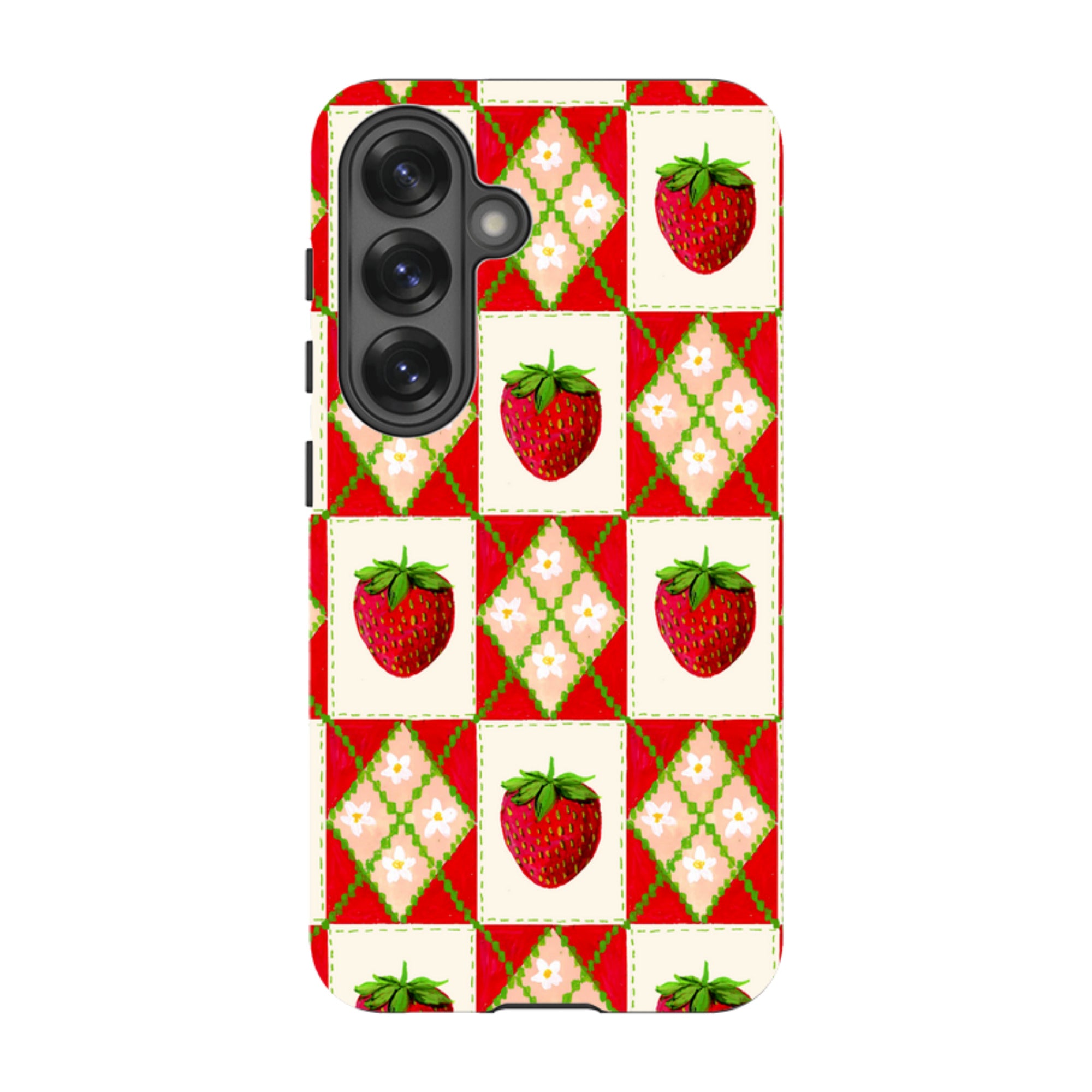 Samsung Tough Case - Strawberries II By Abby Jacobs