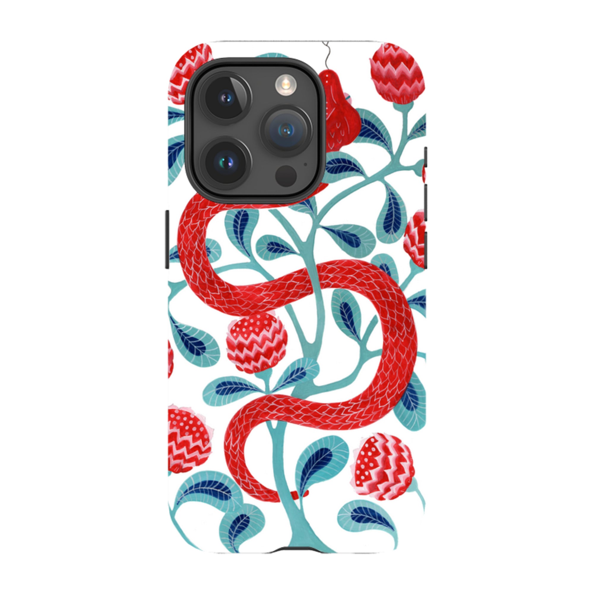 iPhone MagSafe Tough Case - Redsnake By Bex Parkin