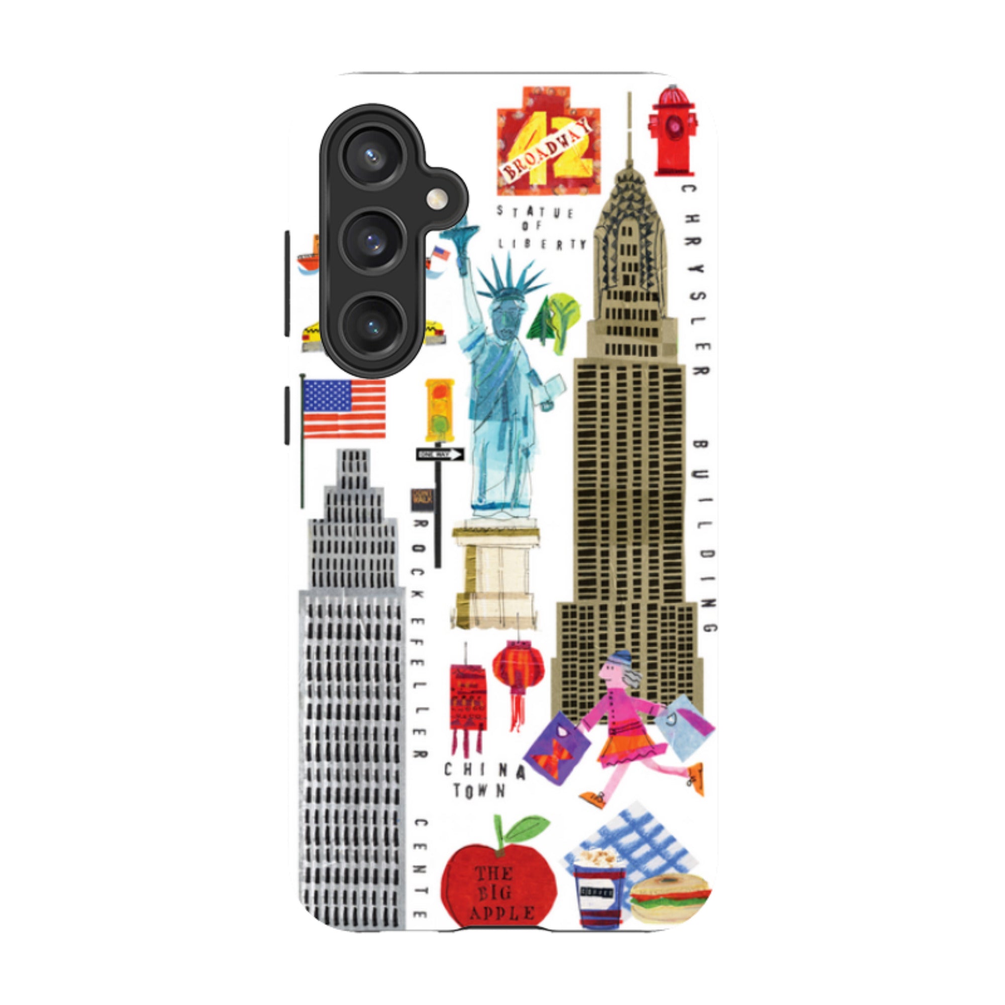 Samsung Tough Case - New York Icons By Tracey English
