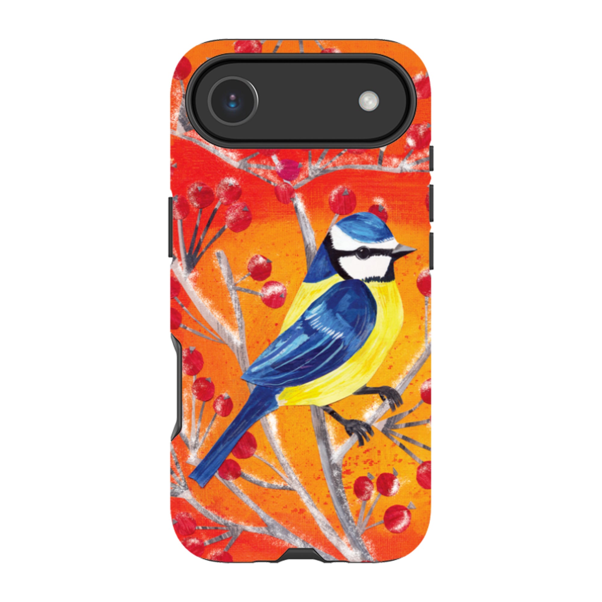 iPhone MagSafe Tough Case - Blue Tit By Tracey English