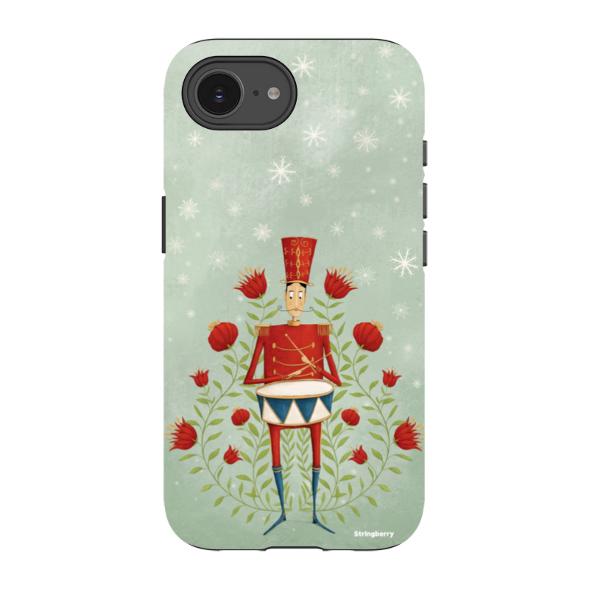 iPhone Tough Case - Drummer Aqua By Maja Lindberg