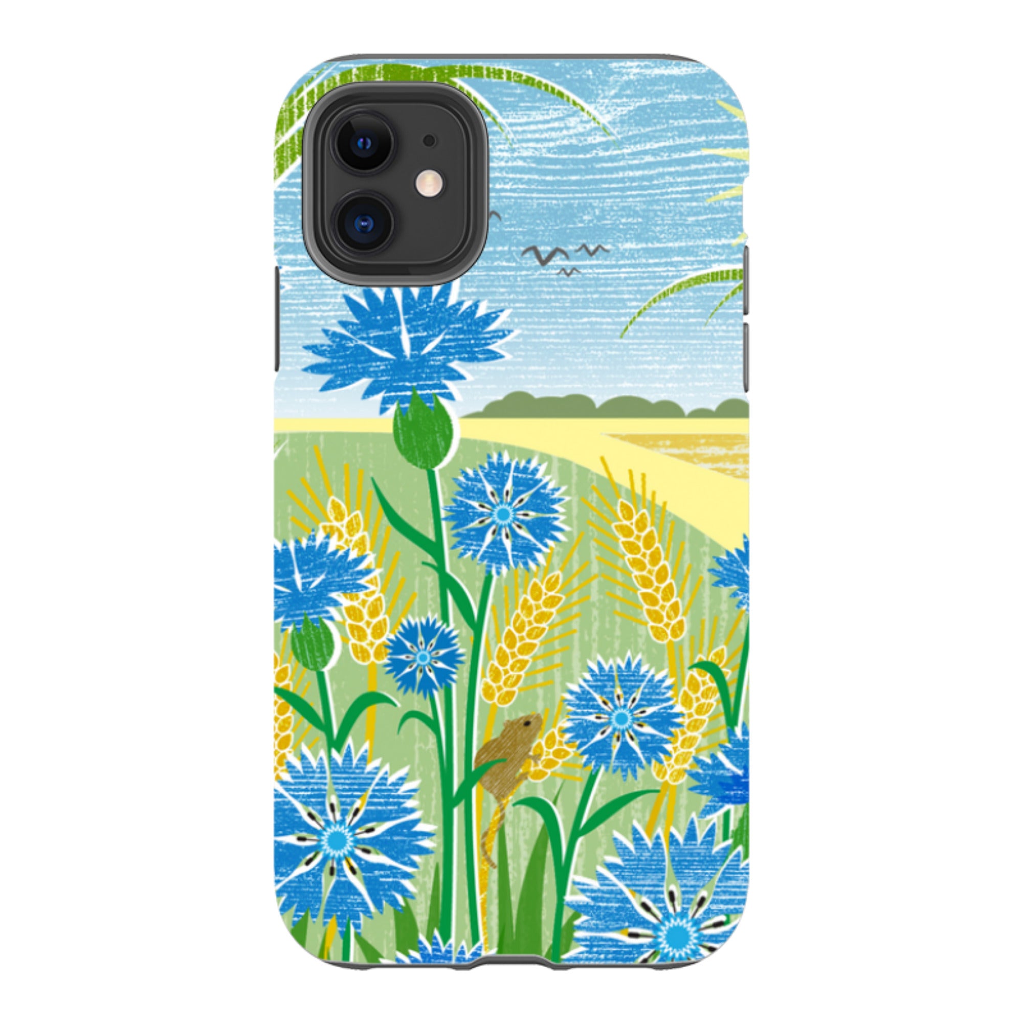 iPhone Tough Case - Cornflowers By Liane Payne